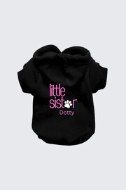 Personalised Little Sister Dog Hoodie by RUFF - Image 2 of 5