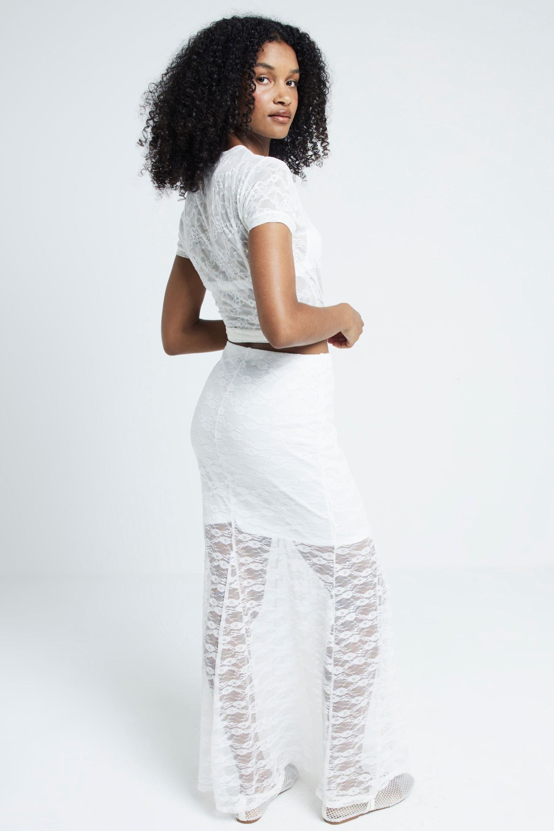 River island white maxi skirt 2025