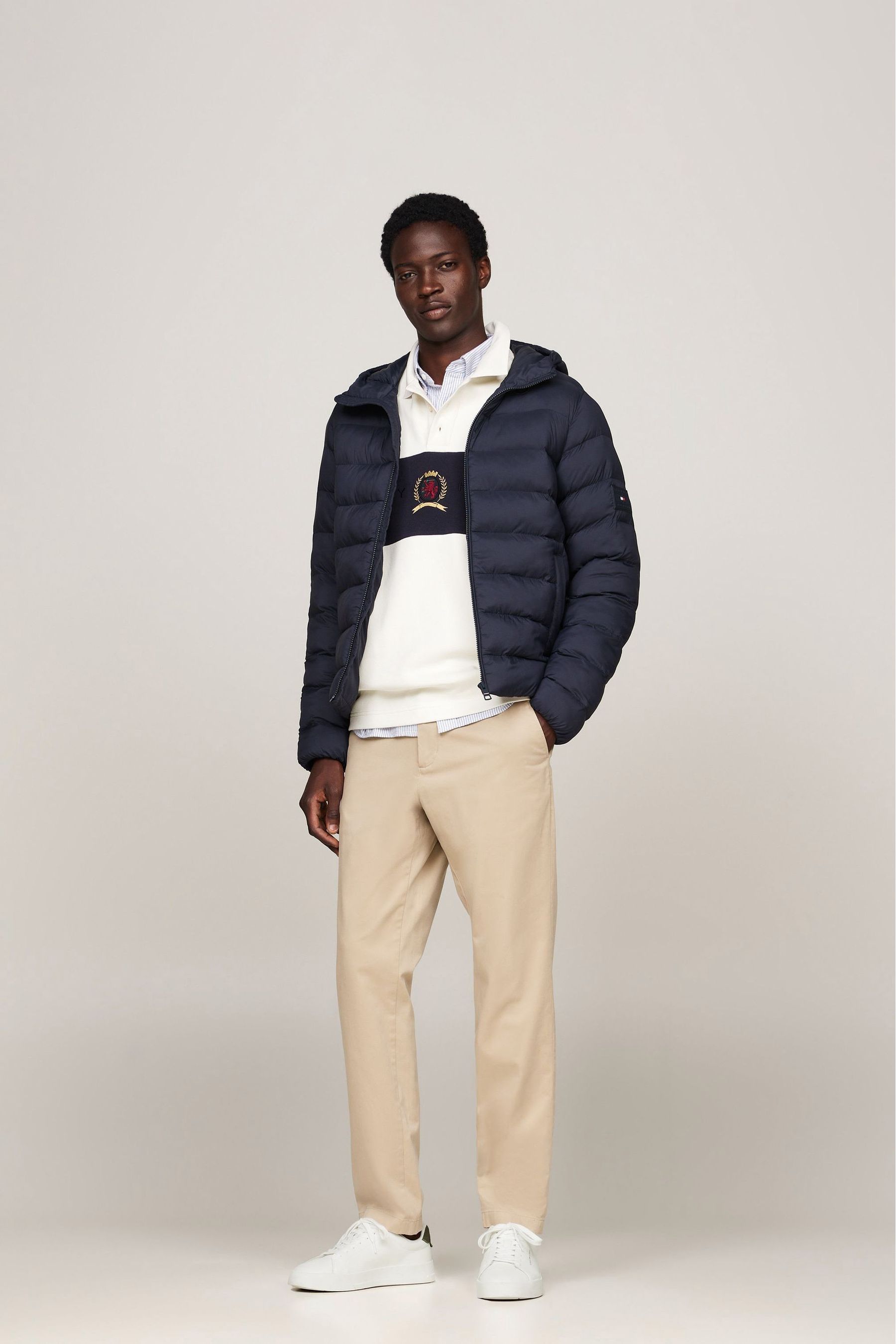 Tommy hilfiger white runners 2025