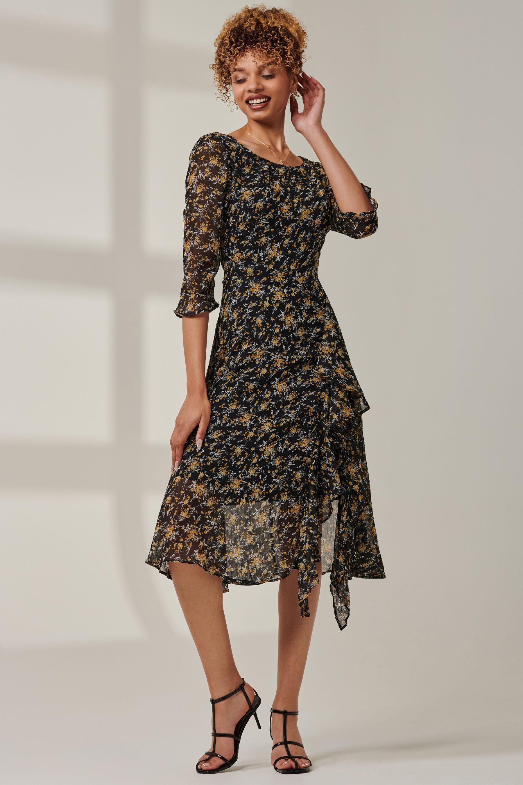 Half floral dress 2025