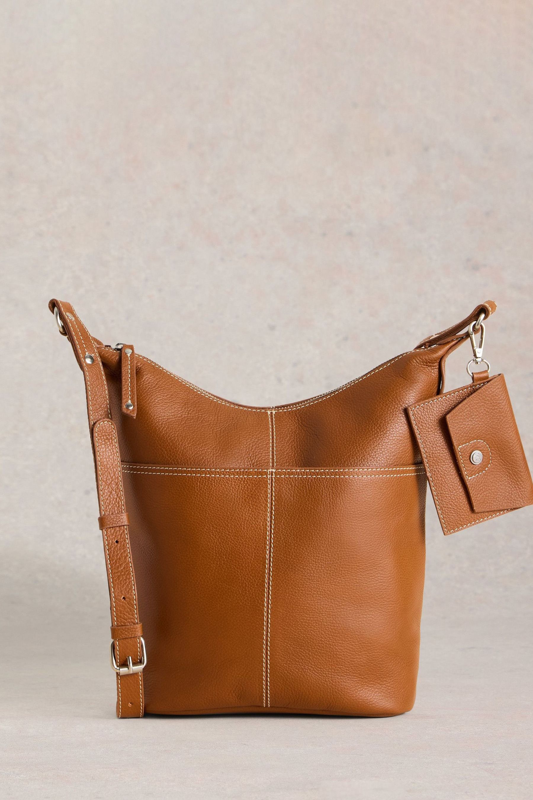 White Stuff Brown Mia Crossbody Bag ONE Womens