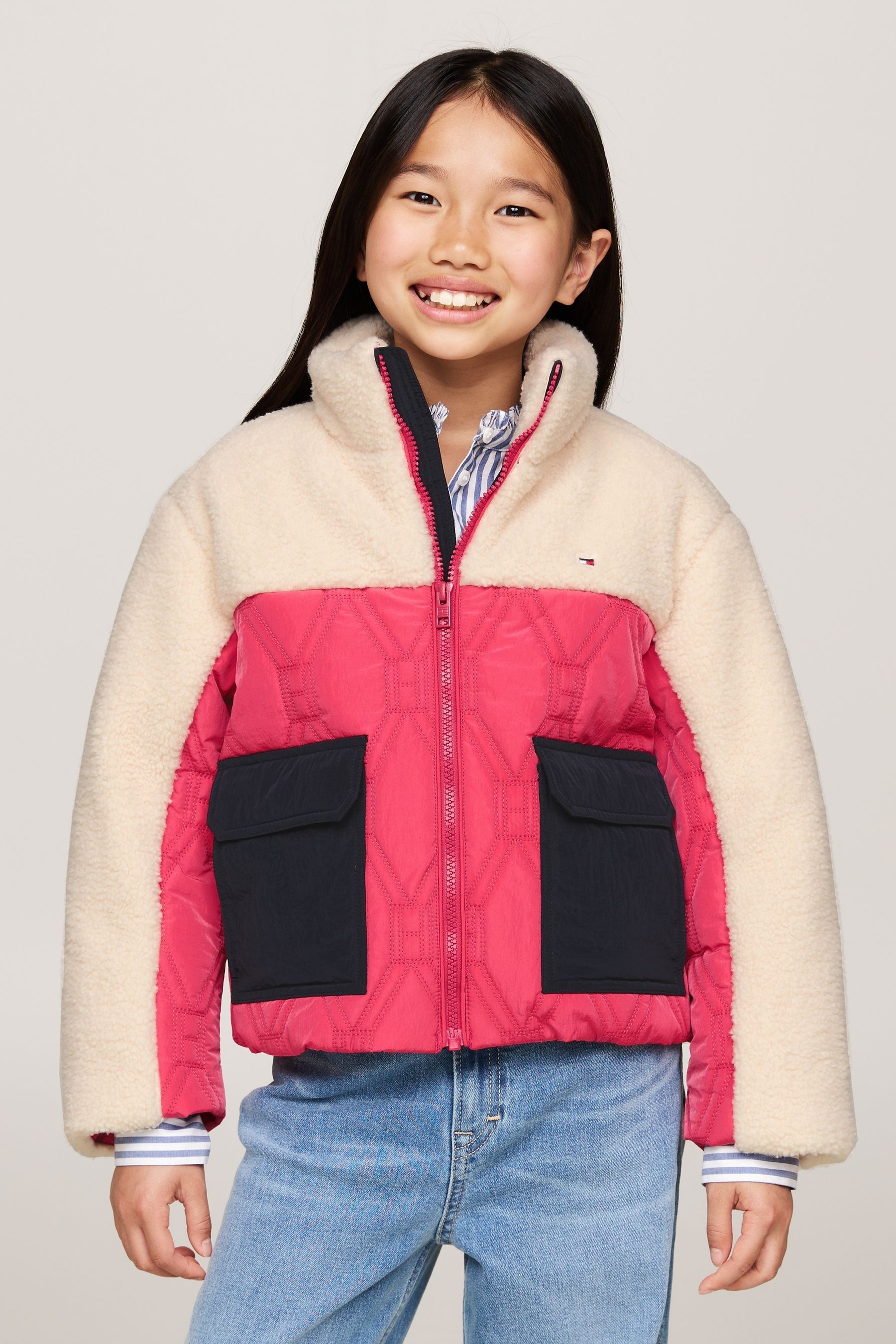 Tommy hilfiger padded flag jacket on sale