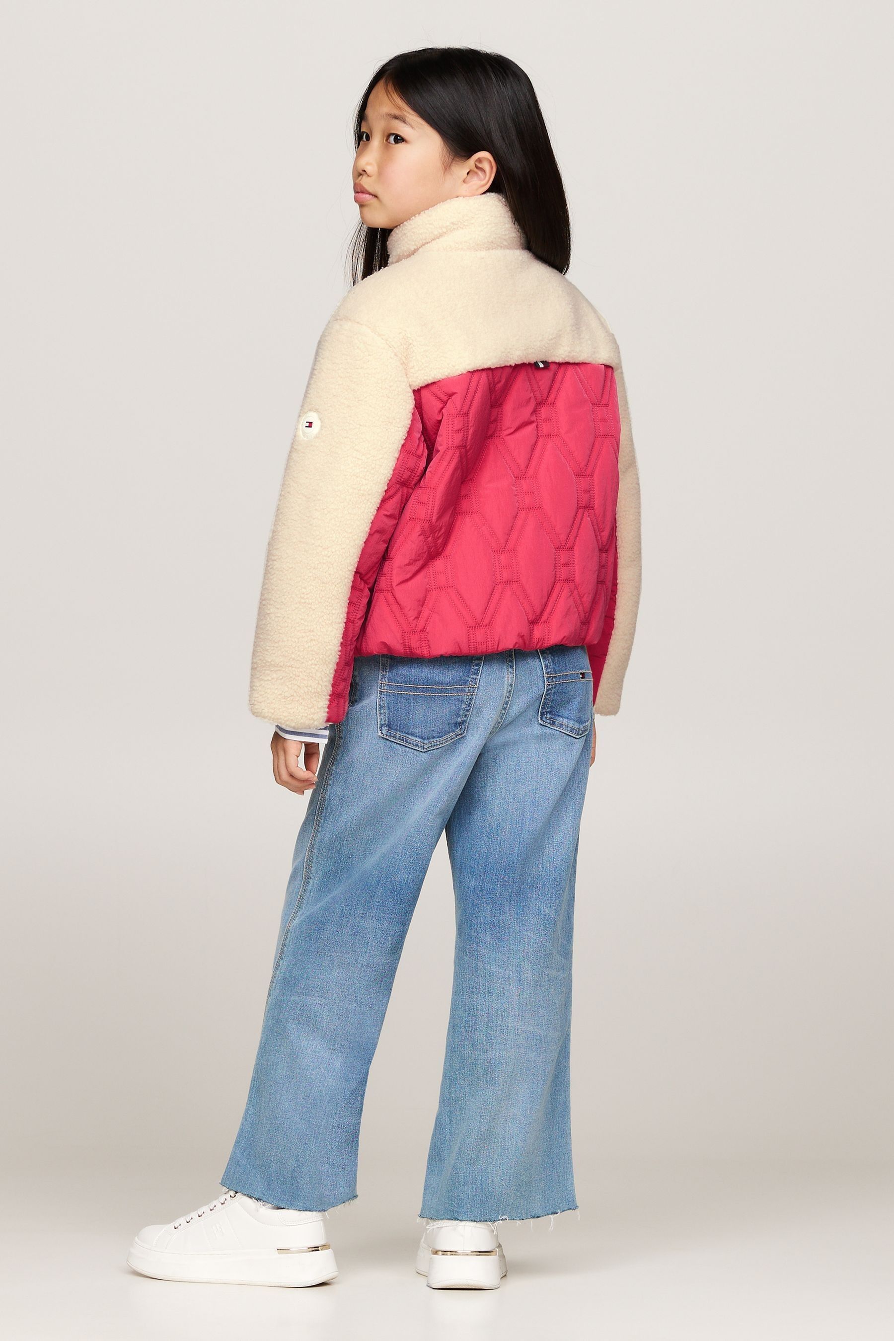 Buy Tommy Hilfiger Red Flag Quilted Teddy Jacket from Next Canada