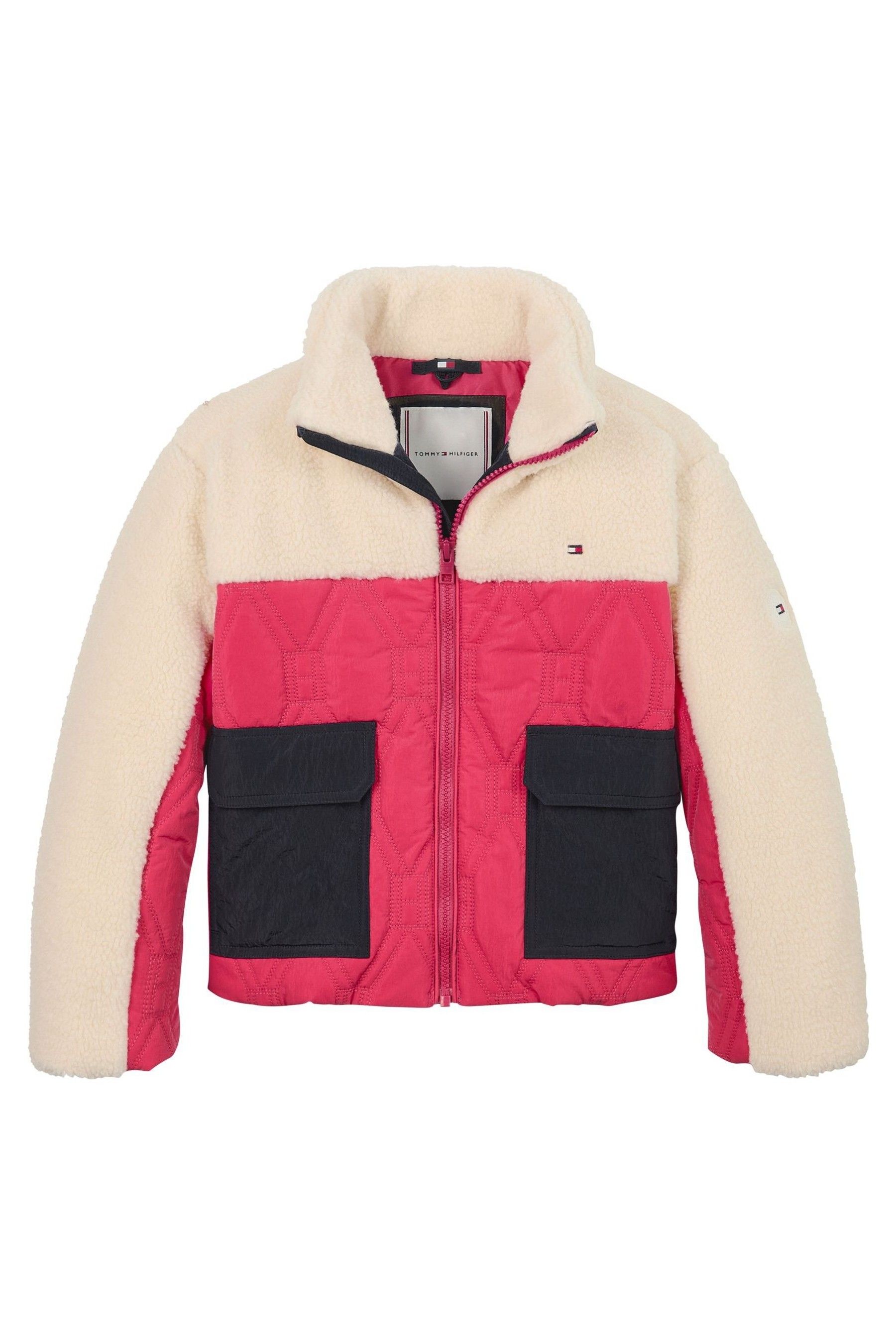 Buy Tommy Hilfiger Red Flag Quilted Teddy Jacket from Next Canada