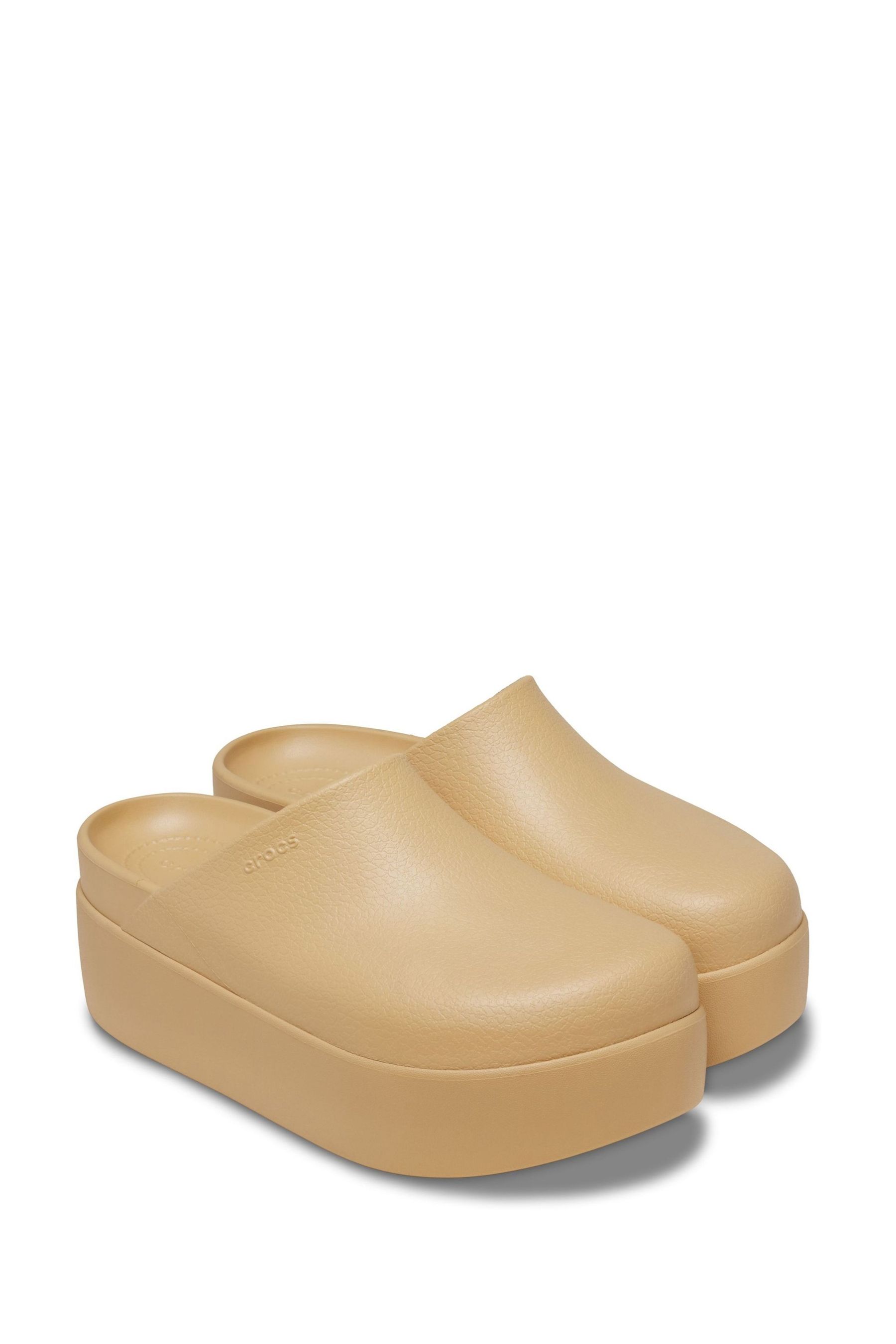 Buy Crocs Beige Classic Dylan Platform Clogs from the Next UK online shop