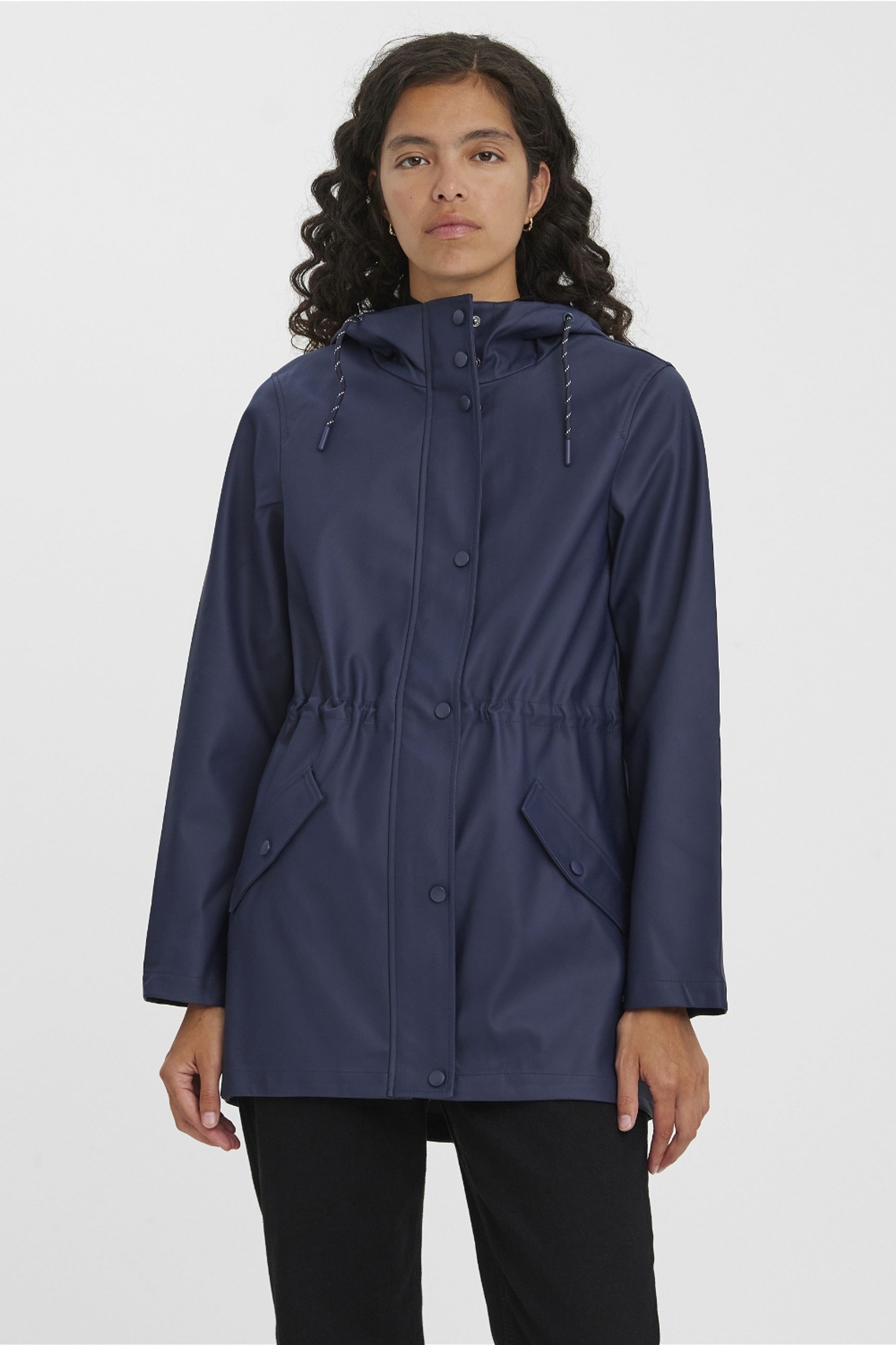 Buy VERO MODA Blue Coated Waterproof Rain Jacket from Next Singapore
