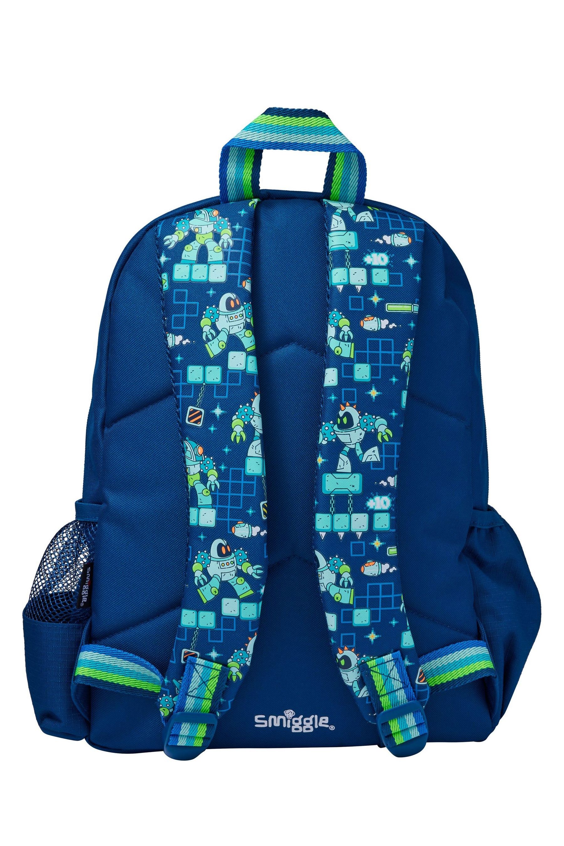 Smiggle blue backpack clearance
