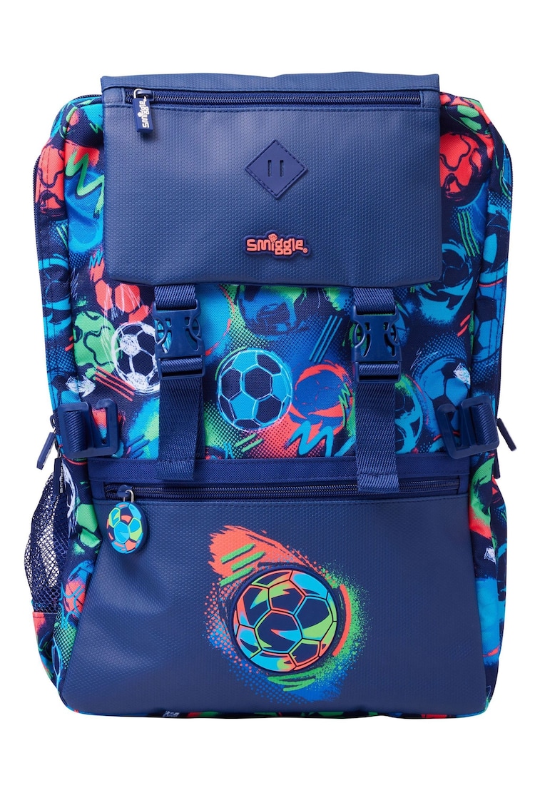 Smiggle Blue Limitless Attach Foldover Bag - Image 1 of 4