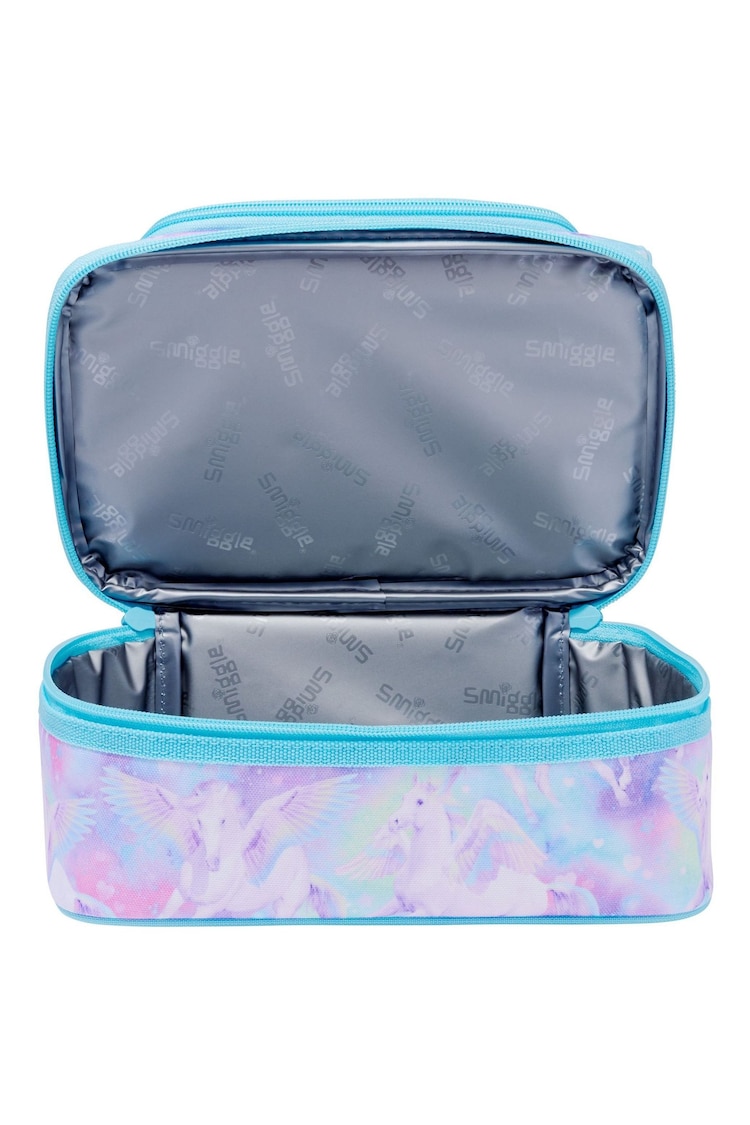 Smiggle Dark Blue Freestyle Double Decker Lunchbox - Image 3 of 3