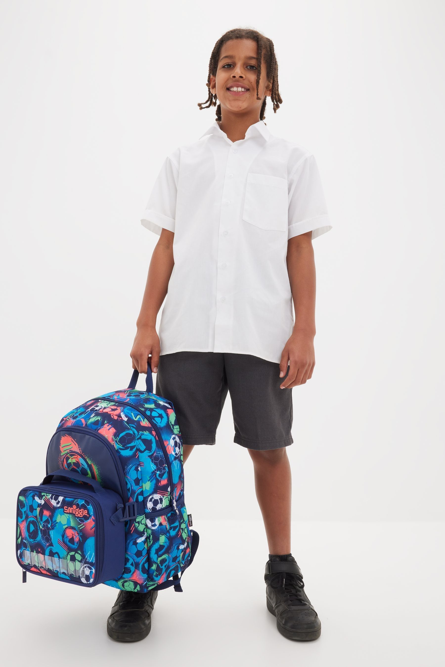 Smiggle blue backpack cheap