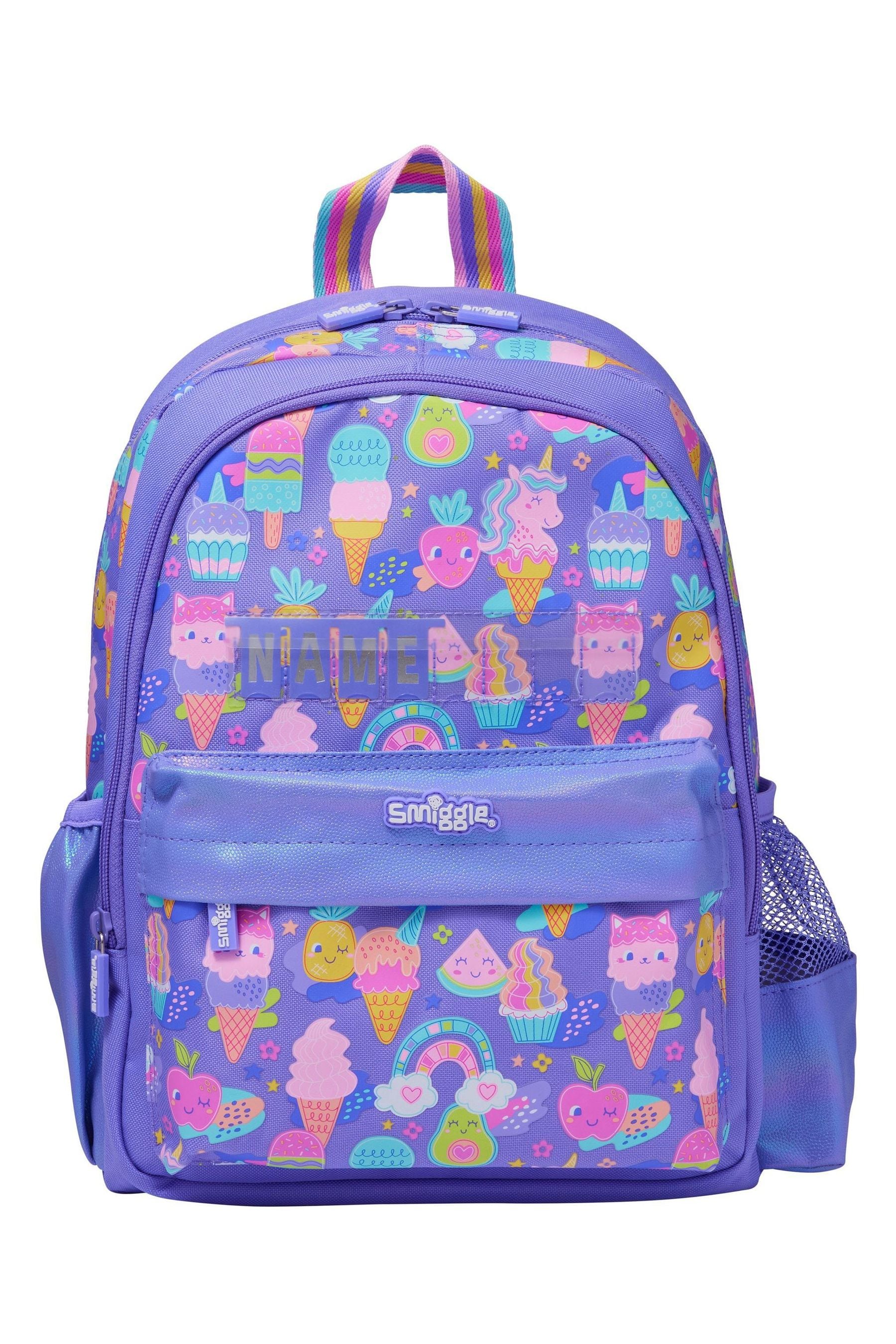 Purple smiggle backpack outlet