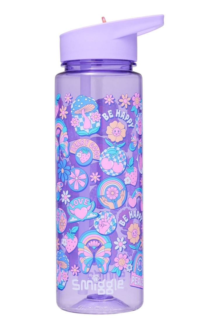 Smiggle Purple Limitless Spout Plastic Drink Bottle 750Ml - Image 2 of 2