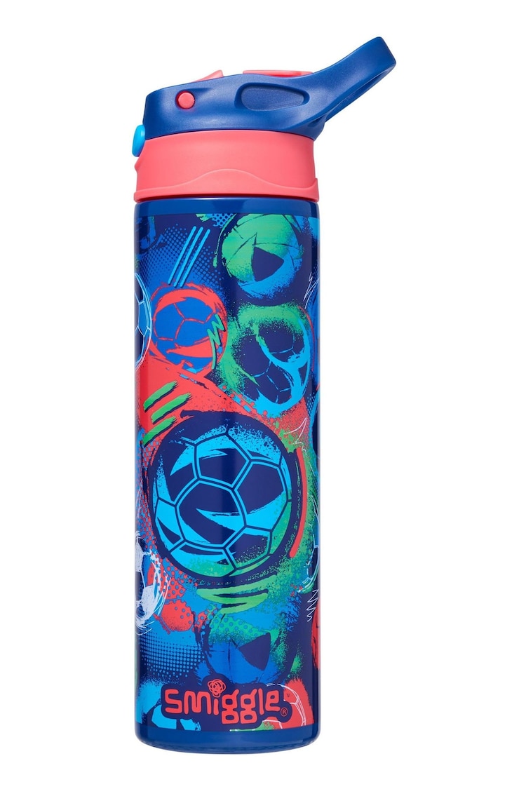 Smiggle Blue Limitless Insulated Stainless Steel Flip Drink Bottle 520Ml - Image 2 of 2