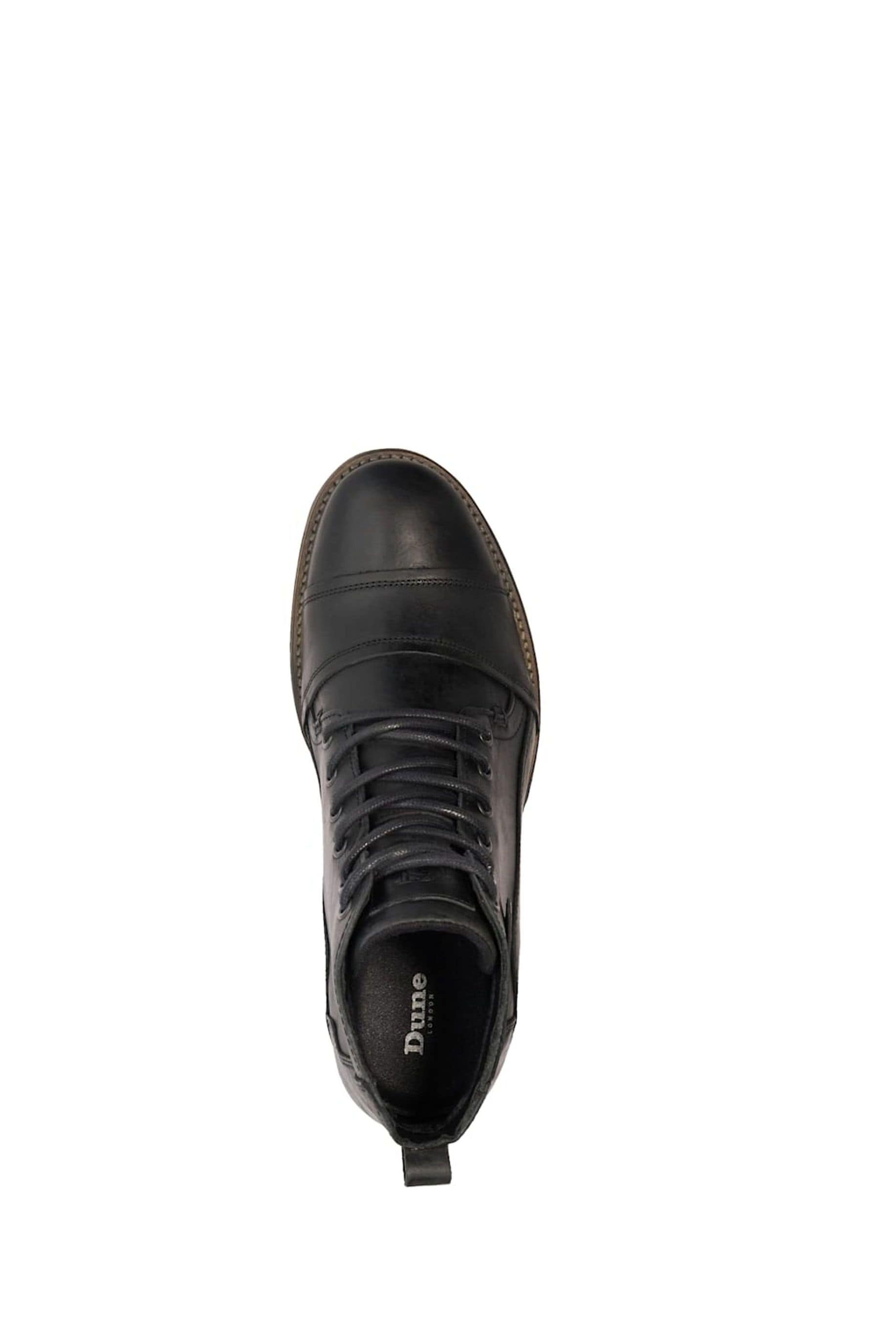 Buy Dune London Black Simon Seam Detail Lace Boots from Next Canada