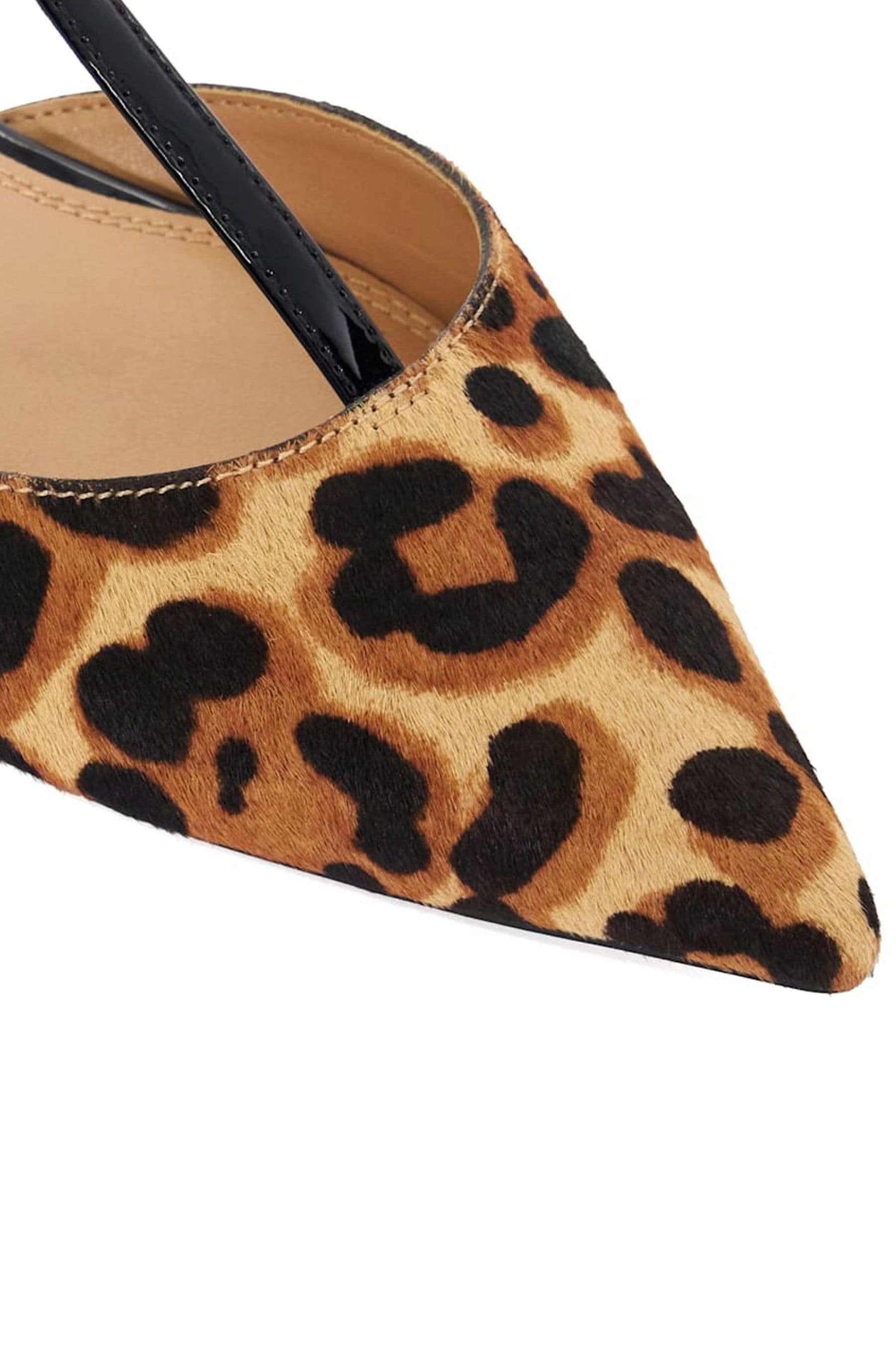 Buy Dune London Animal Harler T Bar Point Flat Shoes from Next Luxembourg
