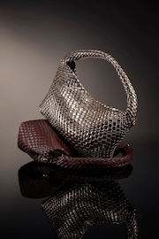 Dune London Natural Deliberate Large Woven Bag - Image 2 of 6