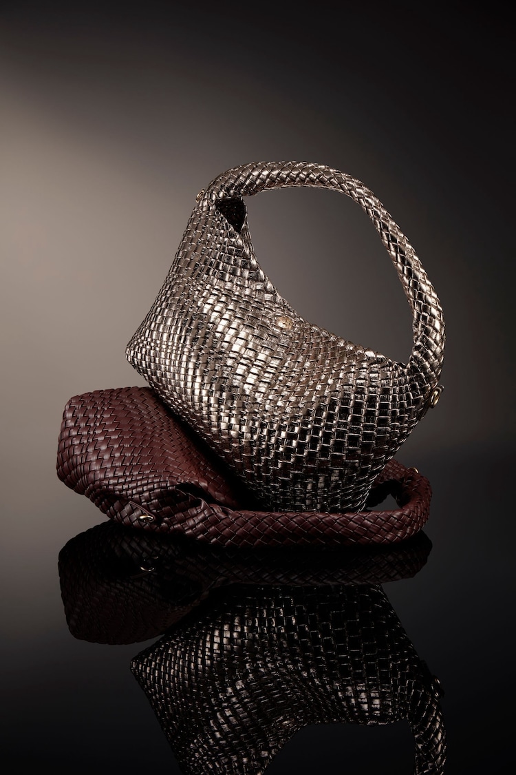 Dune London Natural Deliberate Large Woven Bag - Image 2 of 6