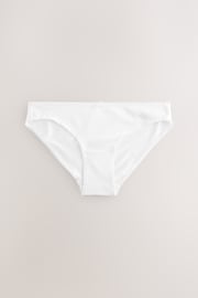 White Bikini Cotton Rich Knickers 5 Pack - Image 4 of 11