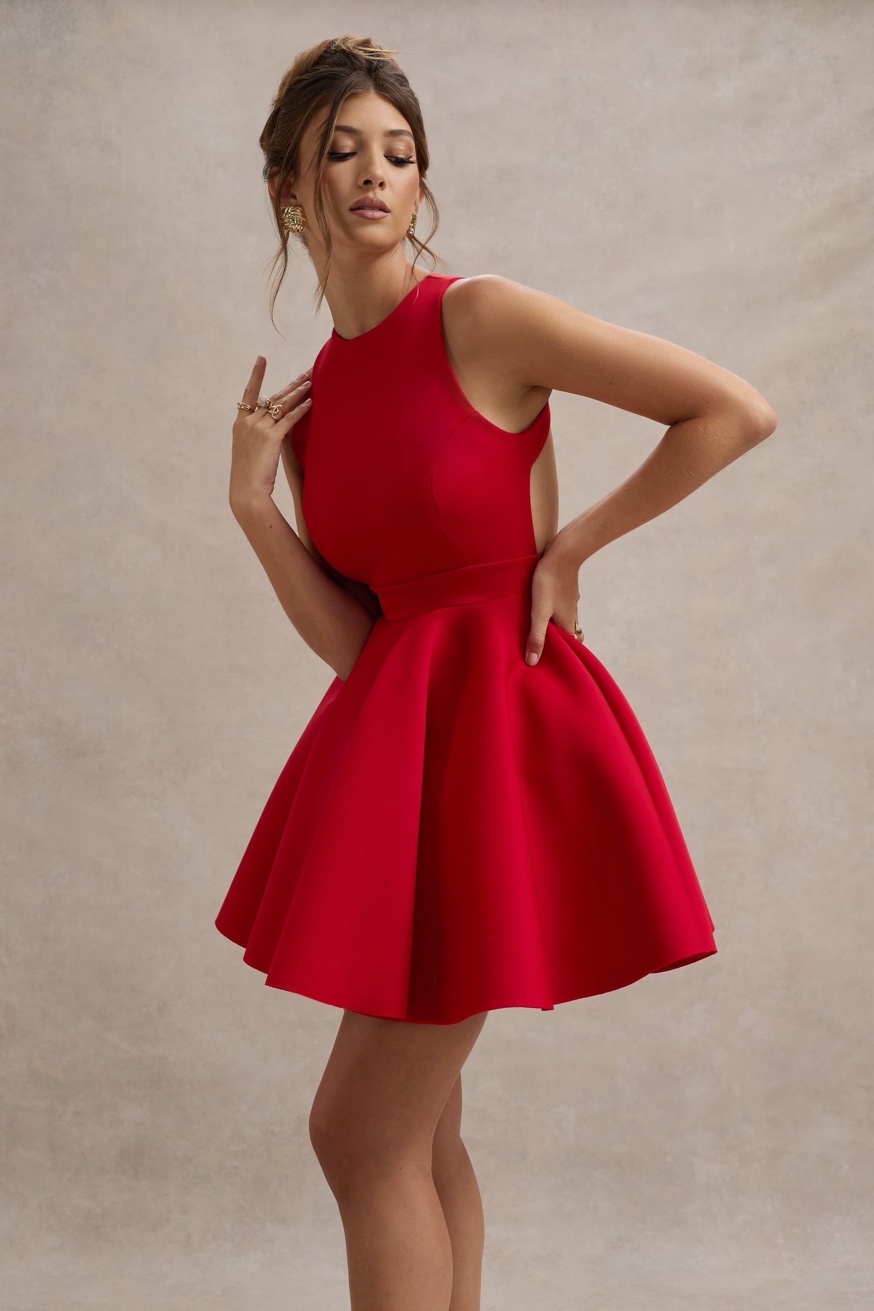 Robe patineuse sans manche 2025