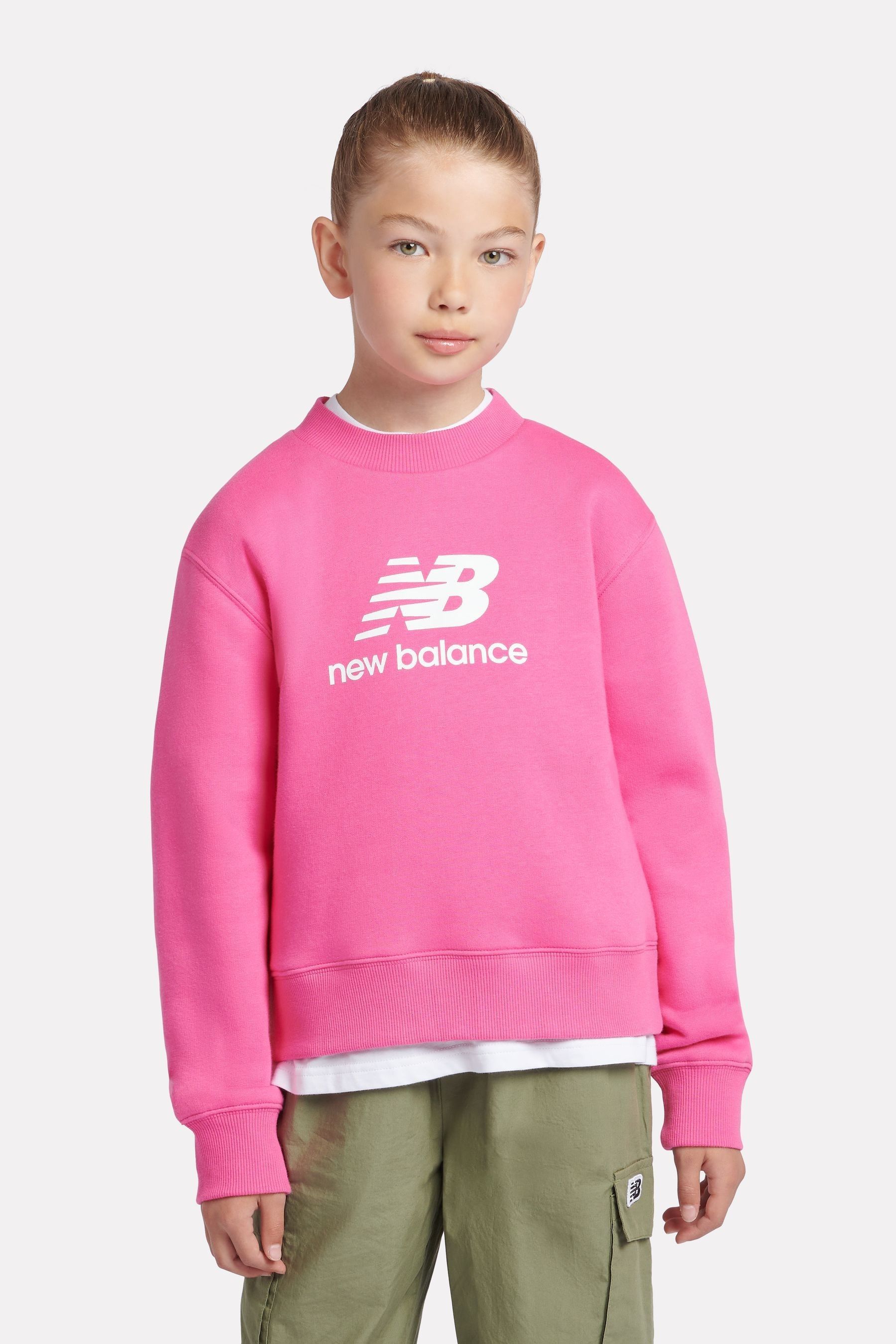 Pink new balance shirt sales