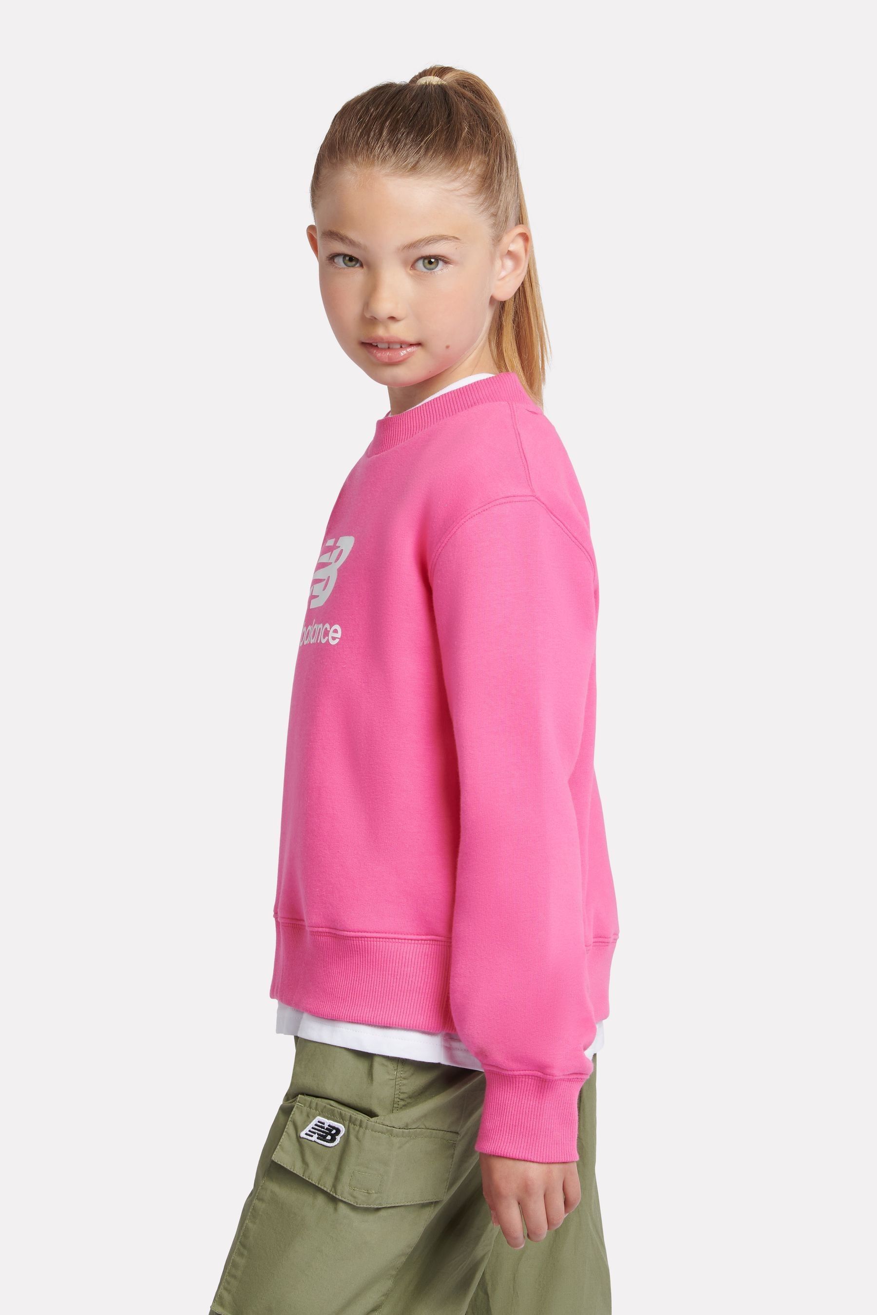 New balance pink sweatshirt store