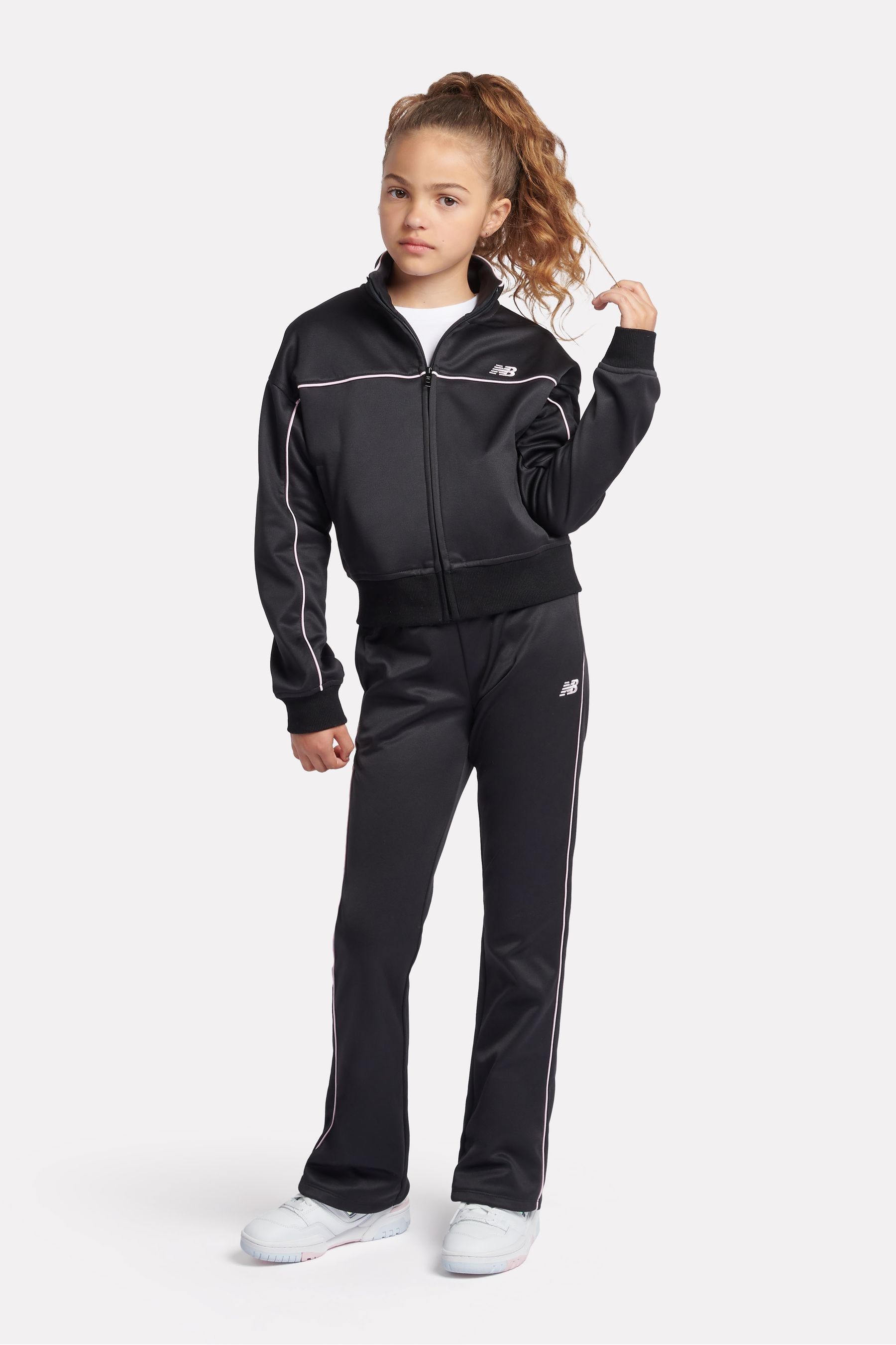 Girls black track jacket 2025
