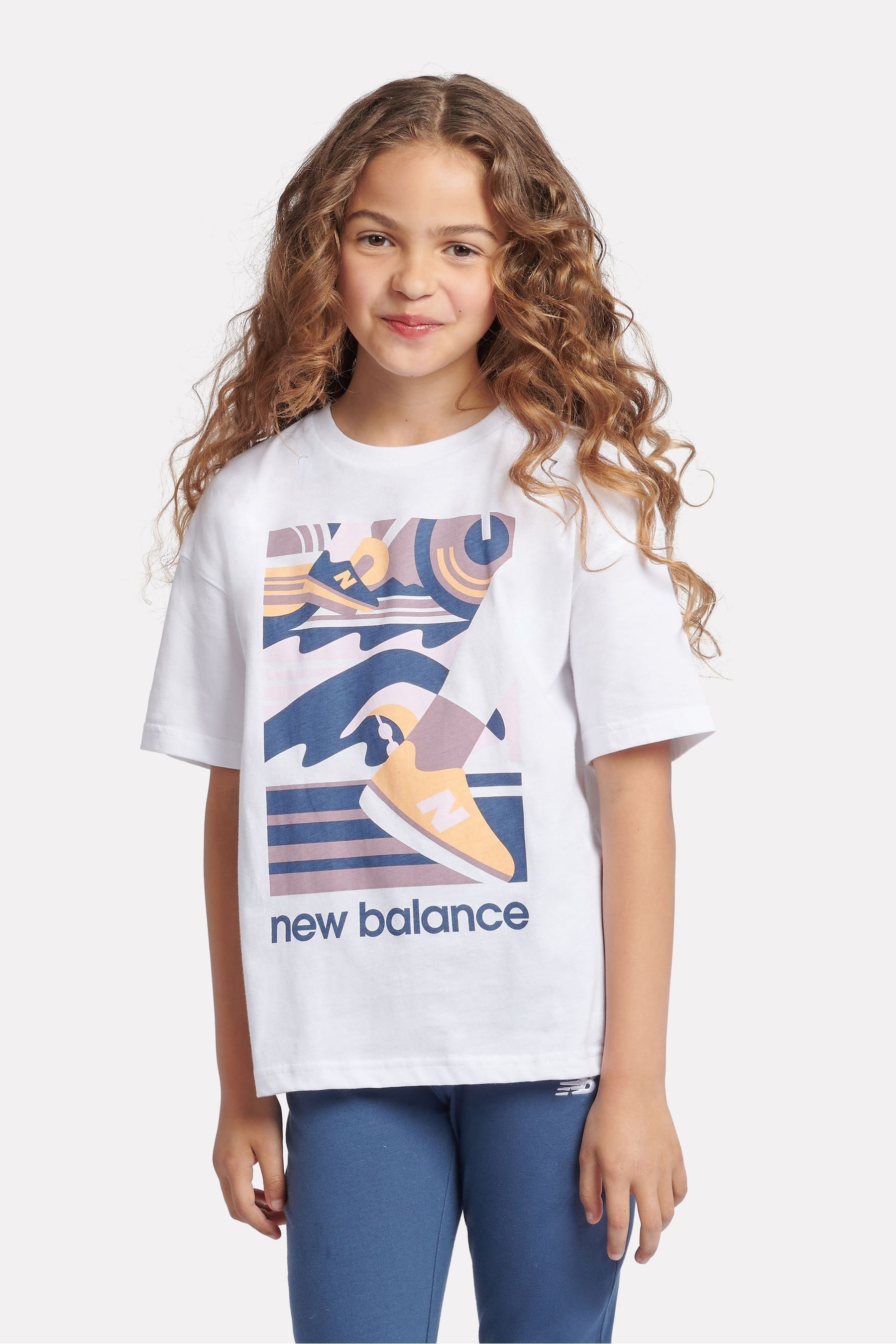 Buy New Balance White Girls 100 Cotton Greatest Hits T Shirt from the Next UK online shop