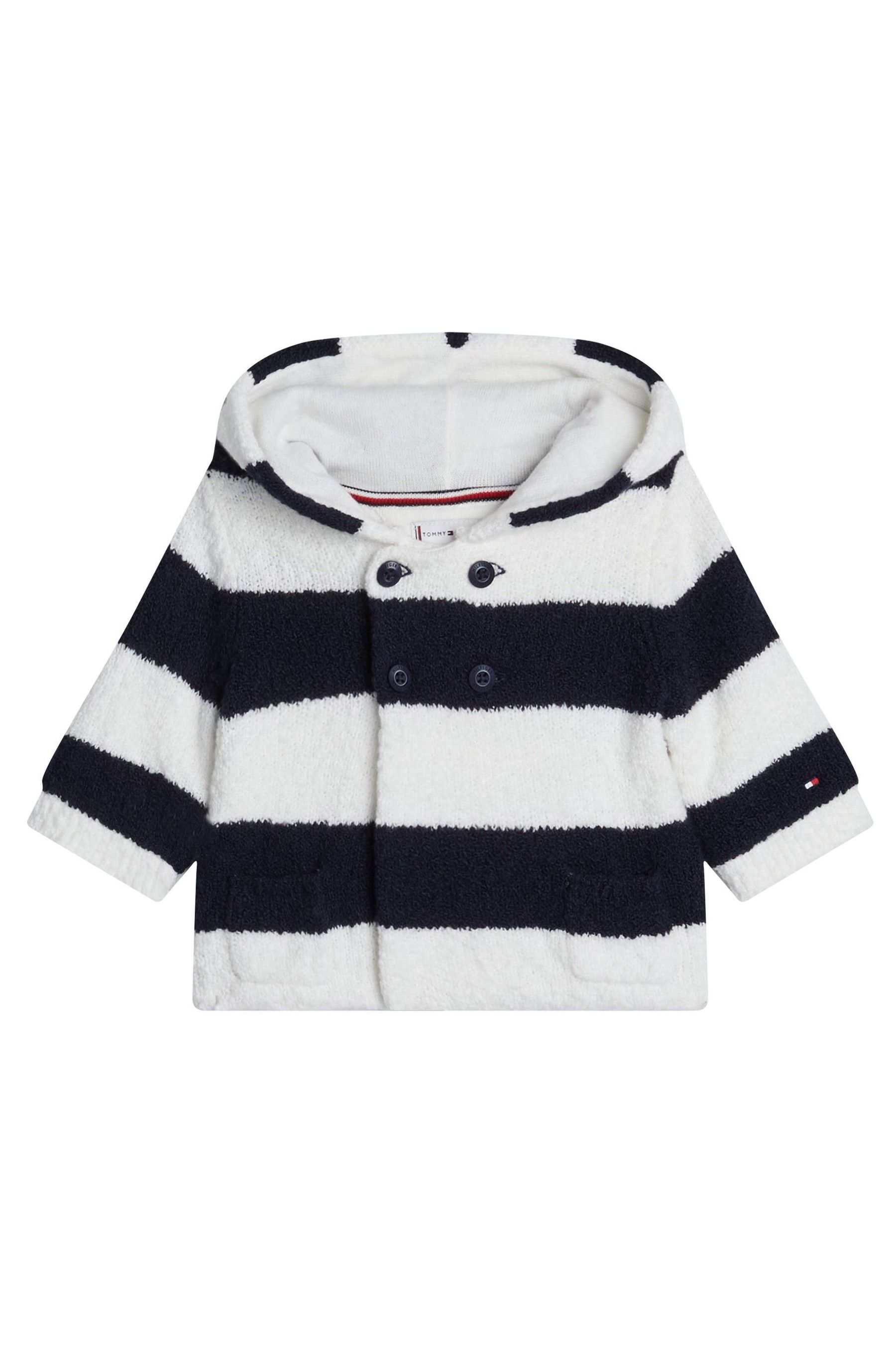 Tommy hilfiger stripe hoodie on sale