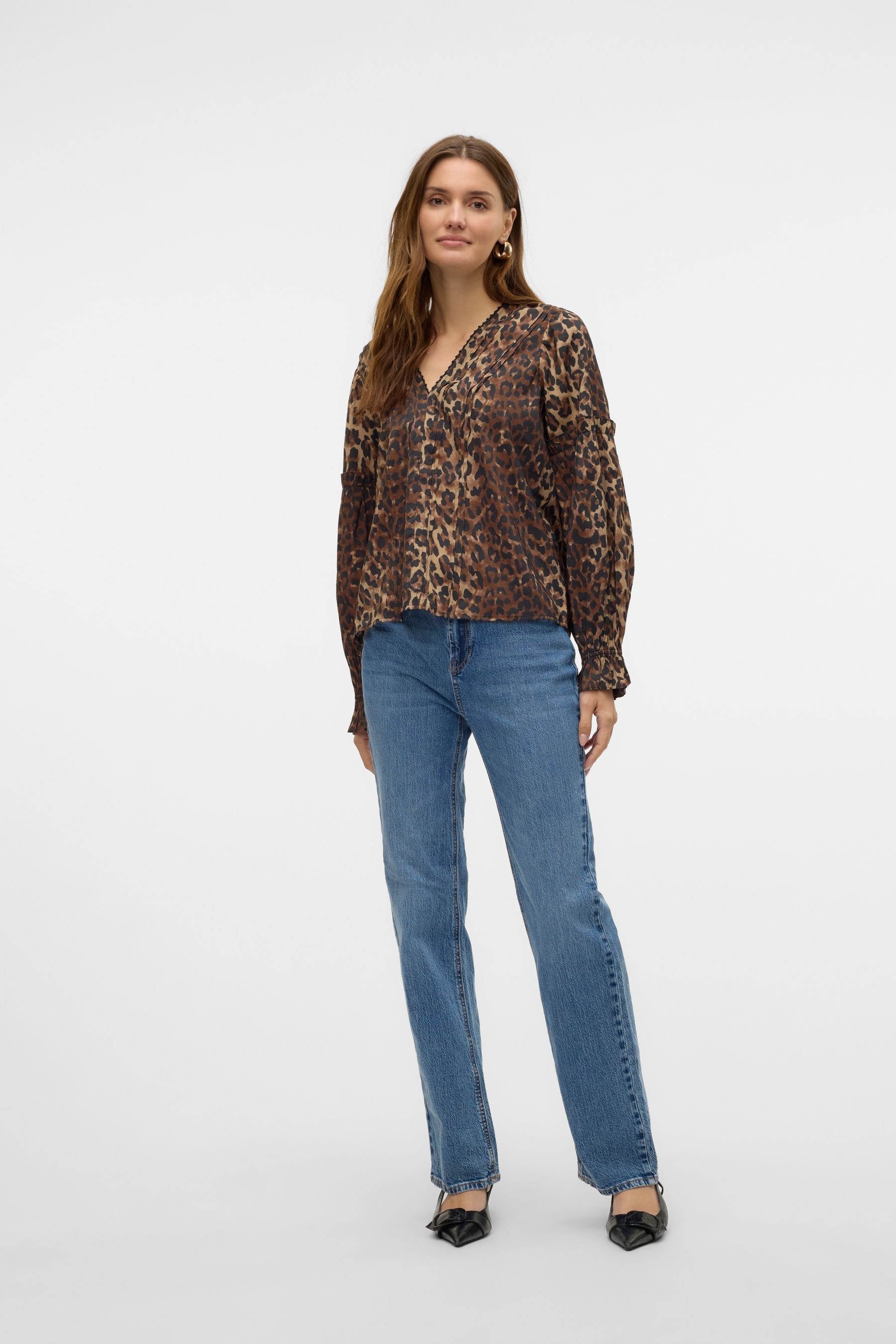 Vero moda straight leg jeans discount