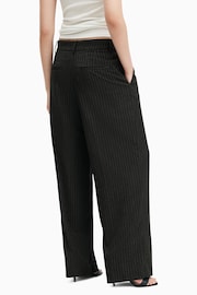 AllSaints Grey Averie Pin Trousers - Image 4 of 7