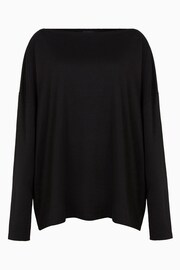 AllSaints Black Rita T-Shirt - Image 7 of 7