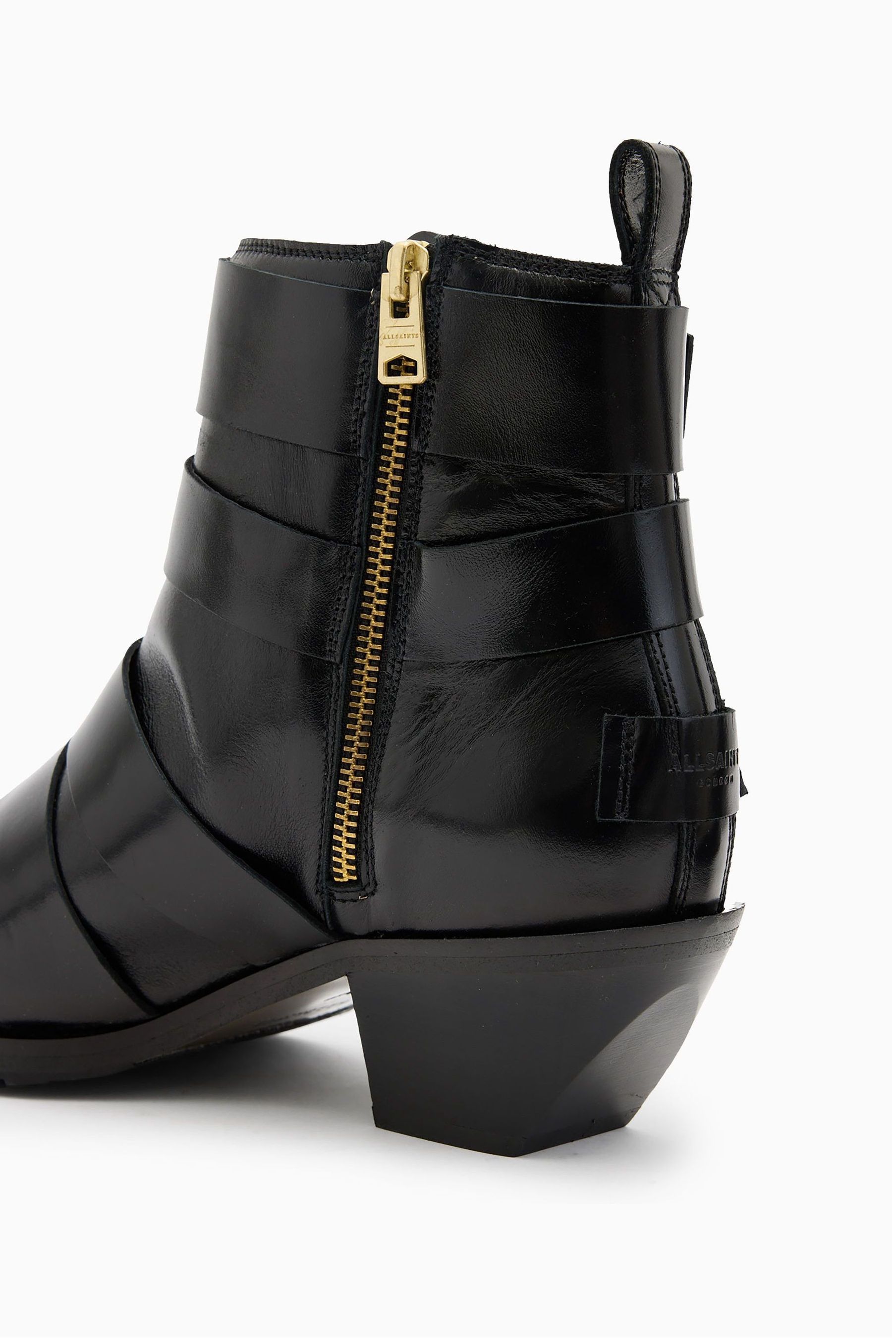 Buy AllSaints Black Jane Buckle Boots from the Next UK online shop