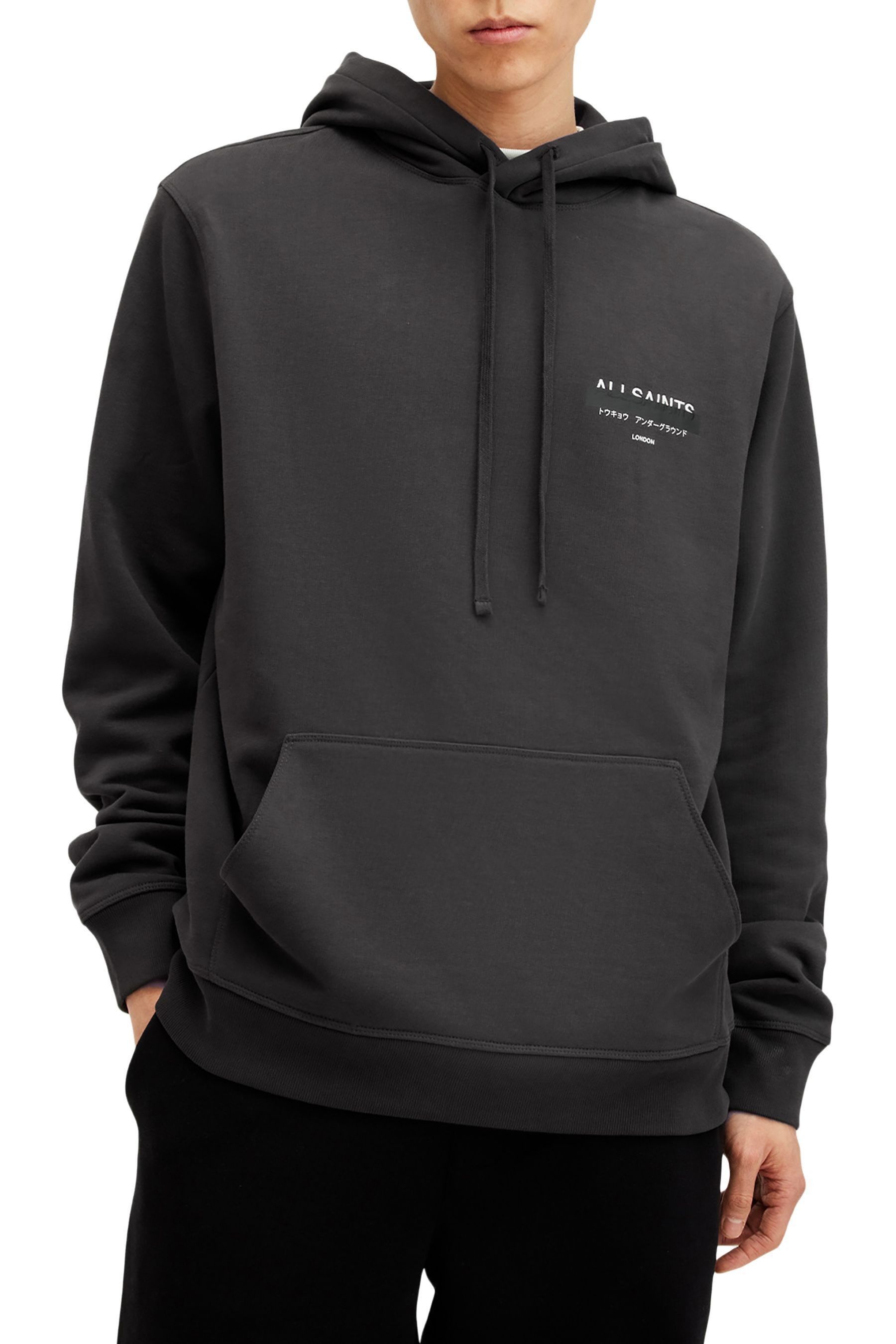 Buy AllSaints Black Redact Hoodie from the Next UK online shop