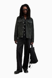 AllSaints Black Hopper Jacket - Image 6 of 9