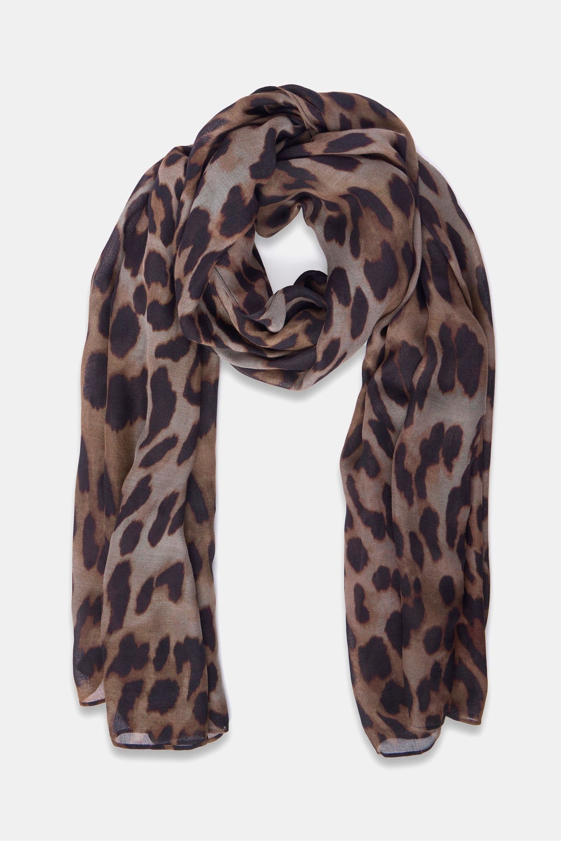 Buy Mint Velvet Cream Leopard Print Scarf from the Next UK online shop