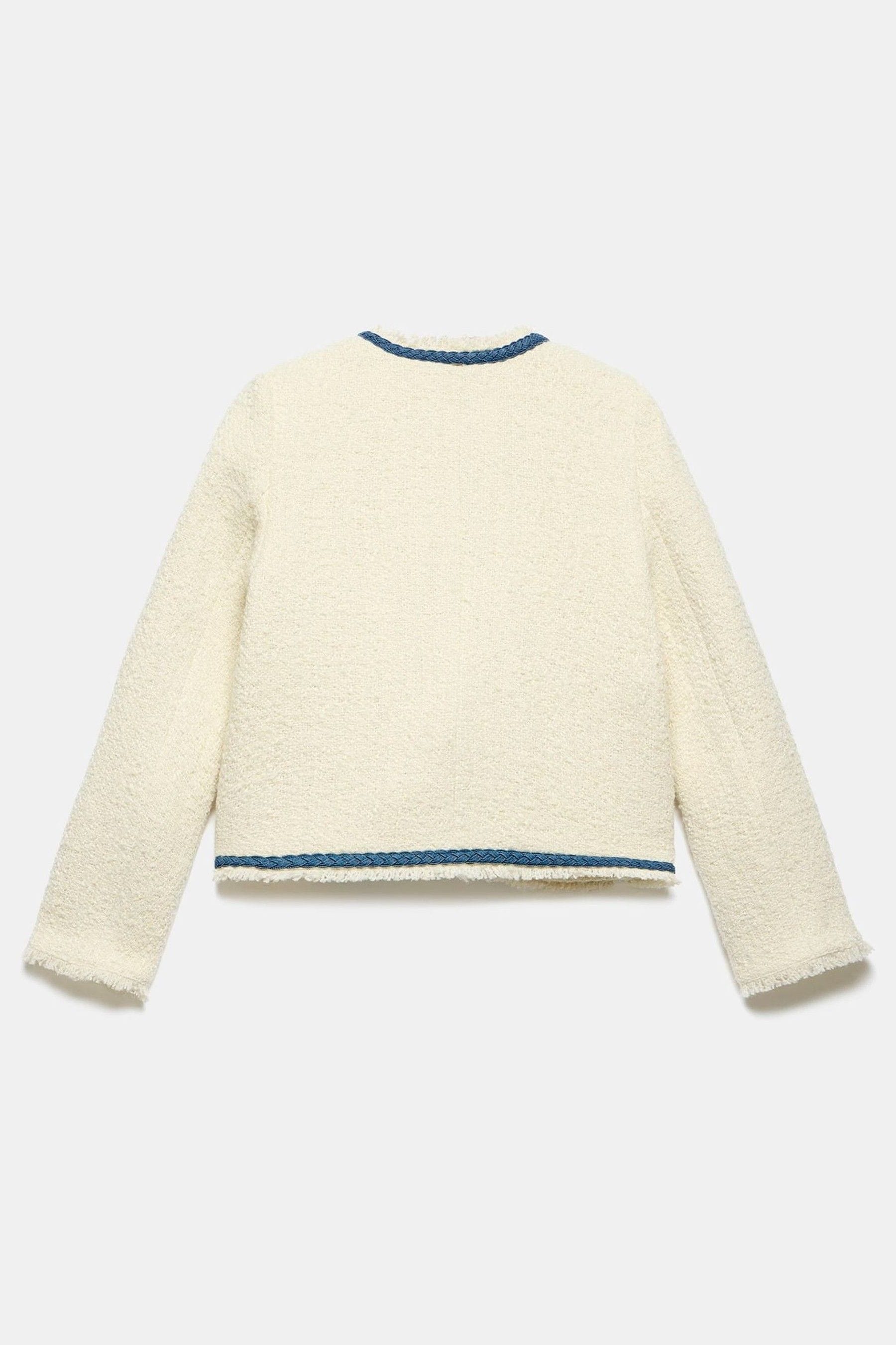 Mint velvet boucle coat cream outlet