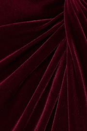 Adrianna Papell Velvet Tuxedo Dress - Image 3 of 7