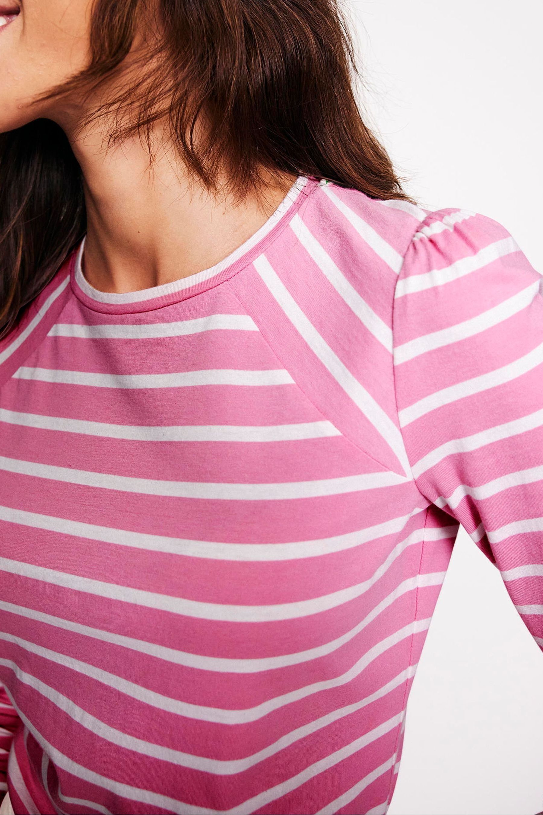 Buy Boden Pink Arabella Stripe Jersey Top from Next Canada