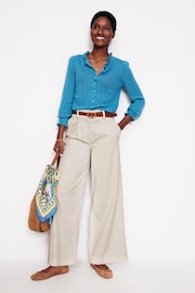 Boden White Chiswick Co-ord Trousers - Image 1 of 5