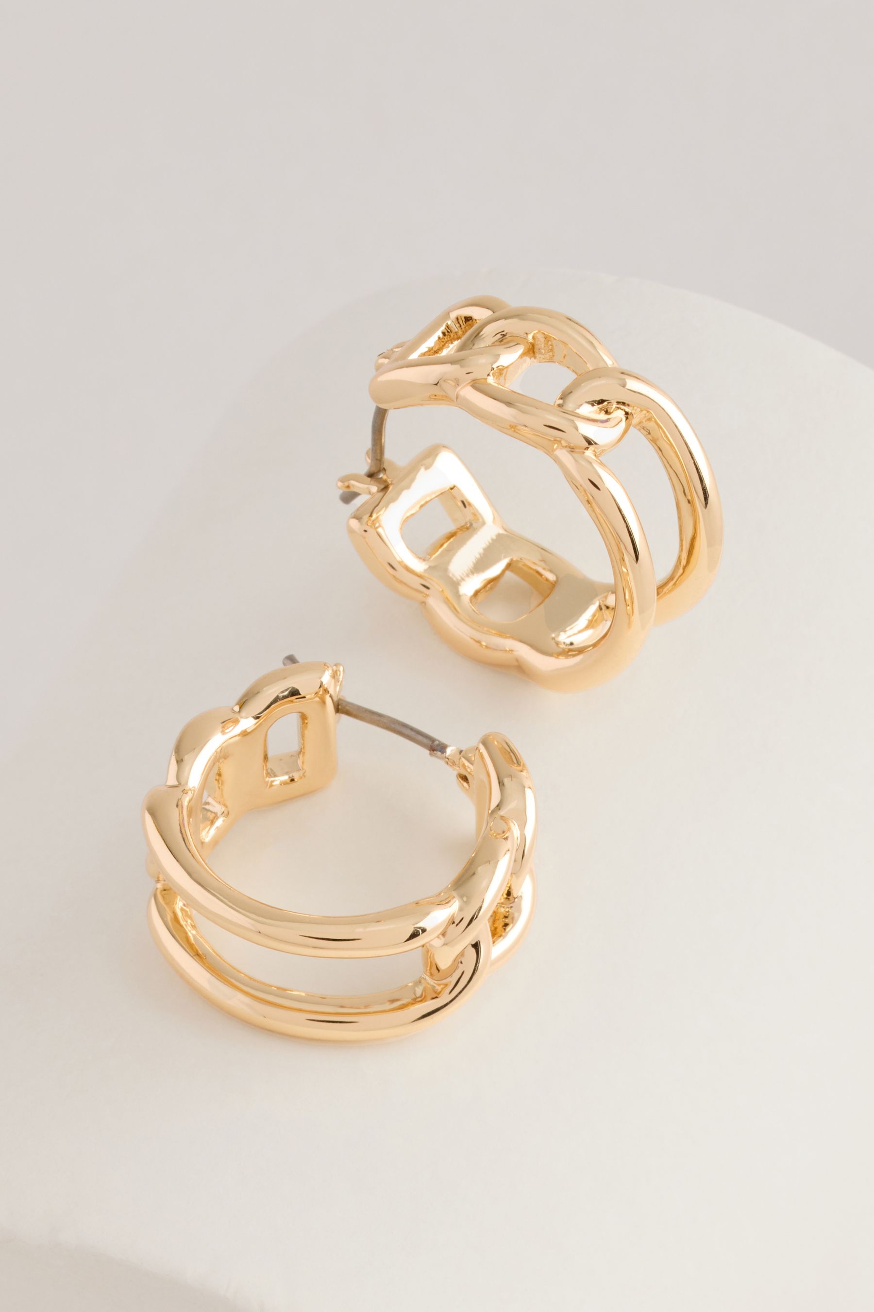 Ralph lauren gold hoop earrings online