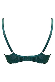 Pour Moi Green Plunge New Romance Padded Push Up Plunge Bra - Image 4 of 4