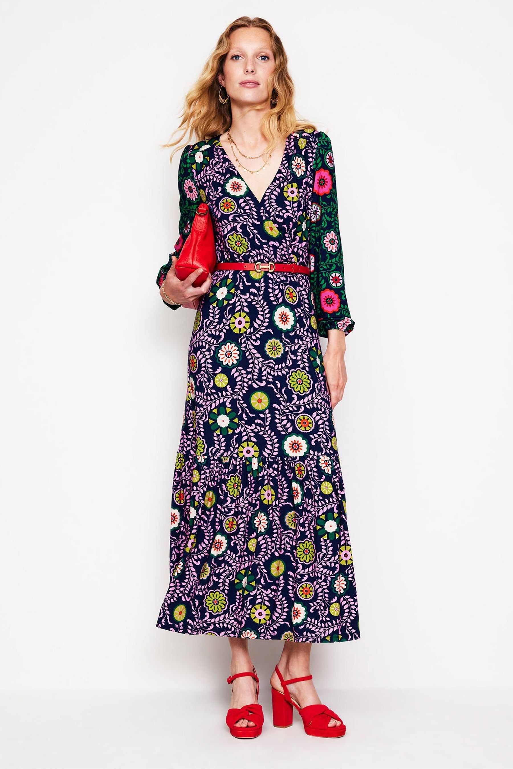 Boden wrap dress 2025
