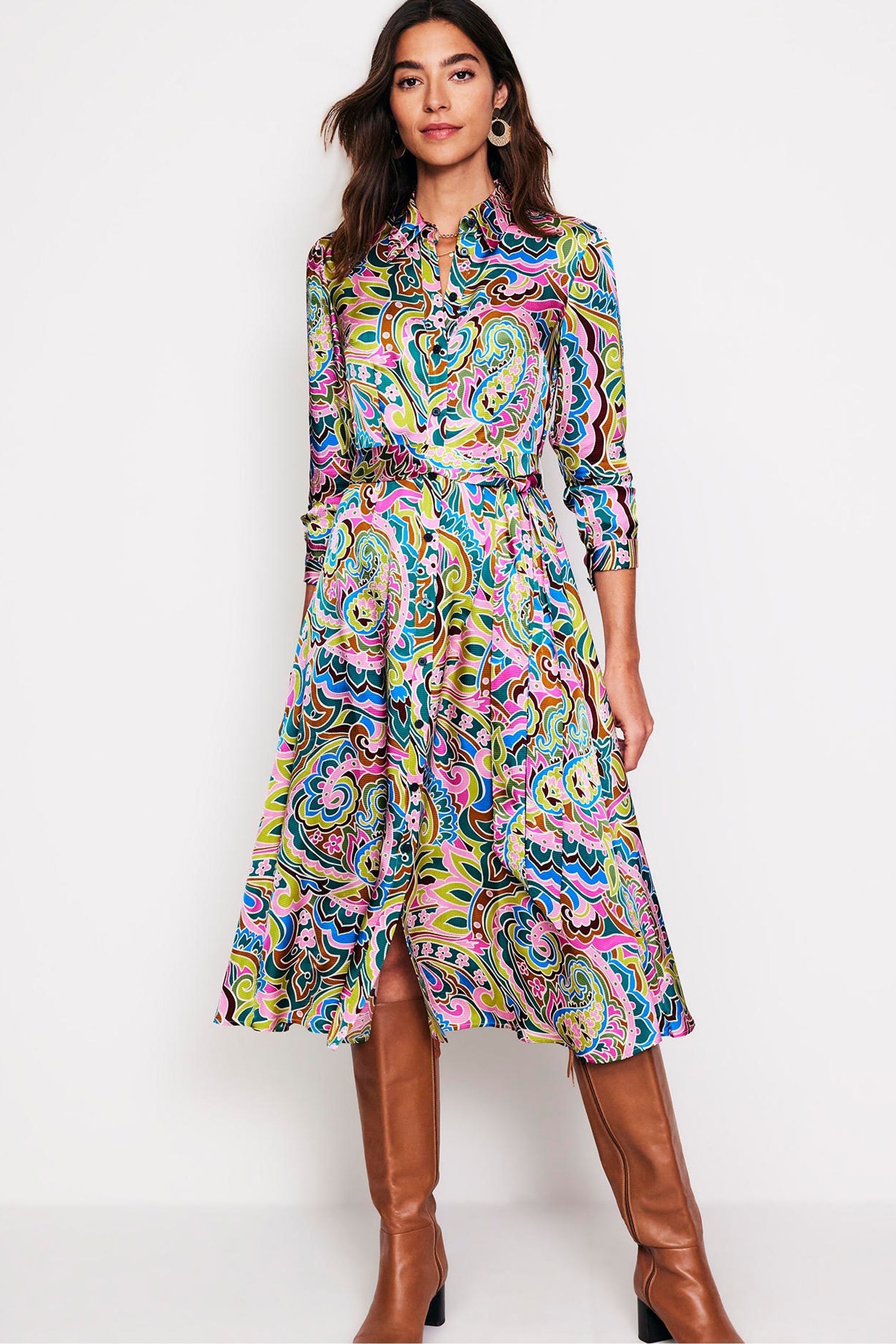 Buy Boden Robe chemise Kate en satin from Next Luxembourg