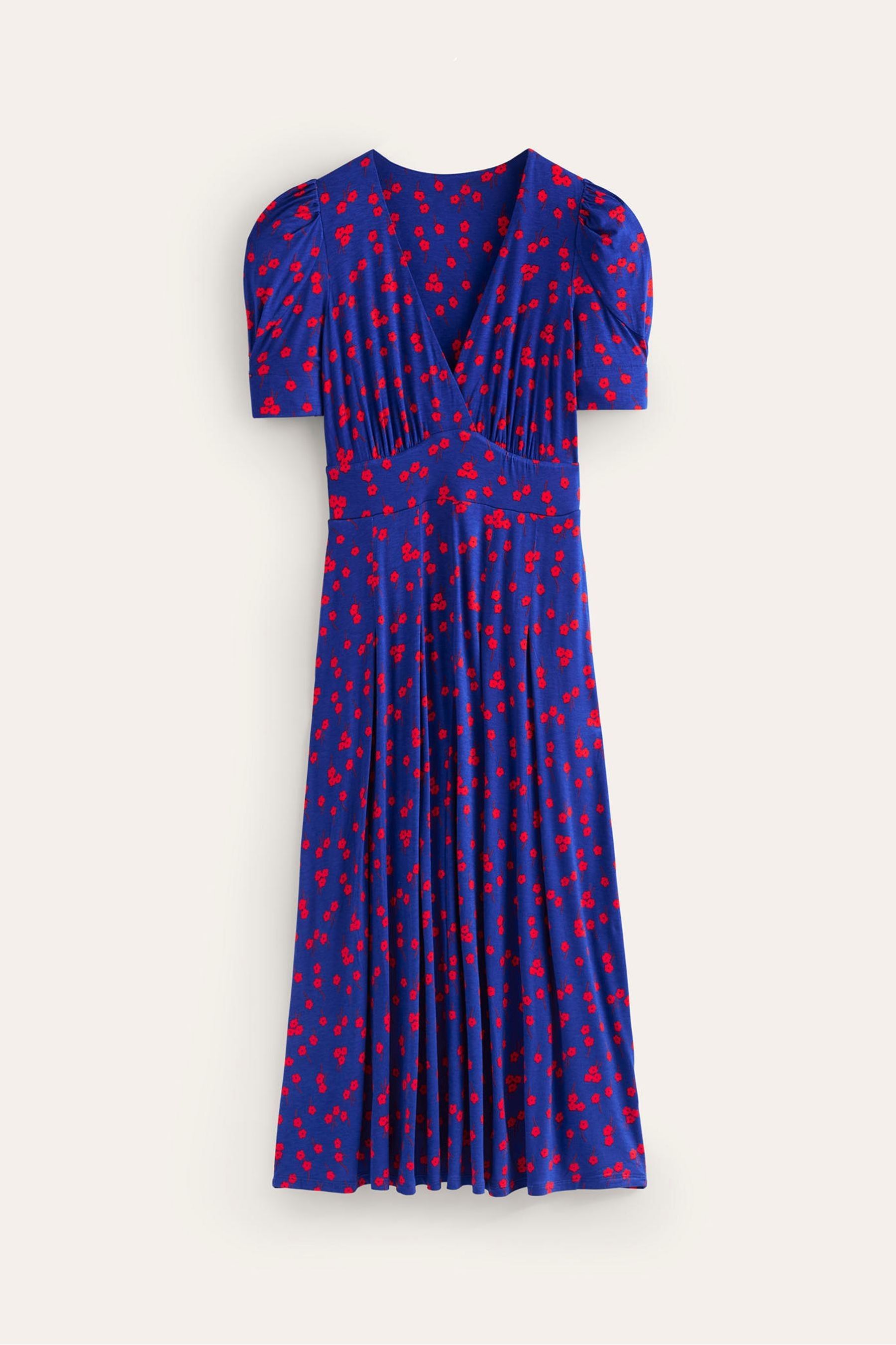 Pleated jersey dress online