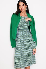 Boden Green Amelie Long Sleeve Dress - Image 2 of 5