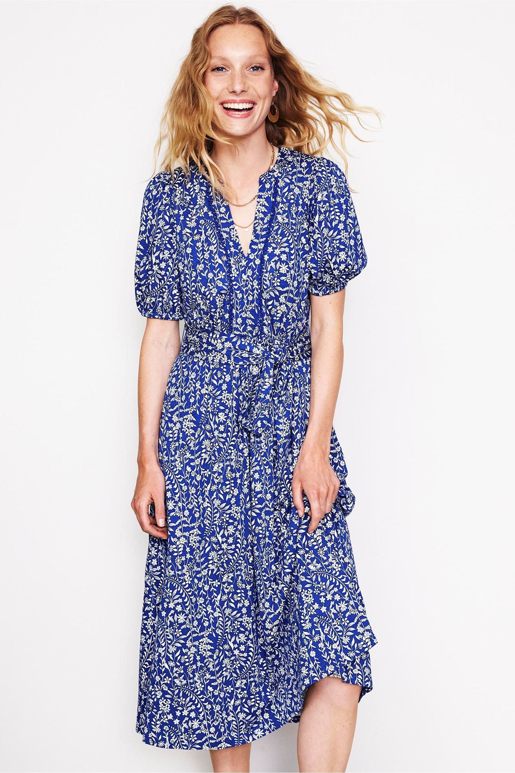 Boden jersey midi dress cheap