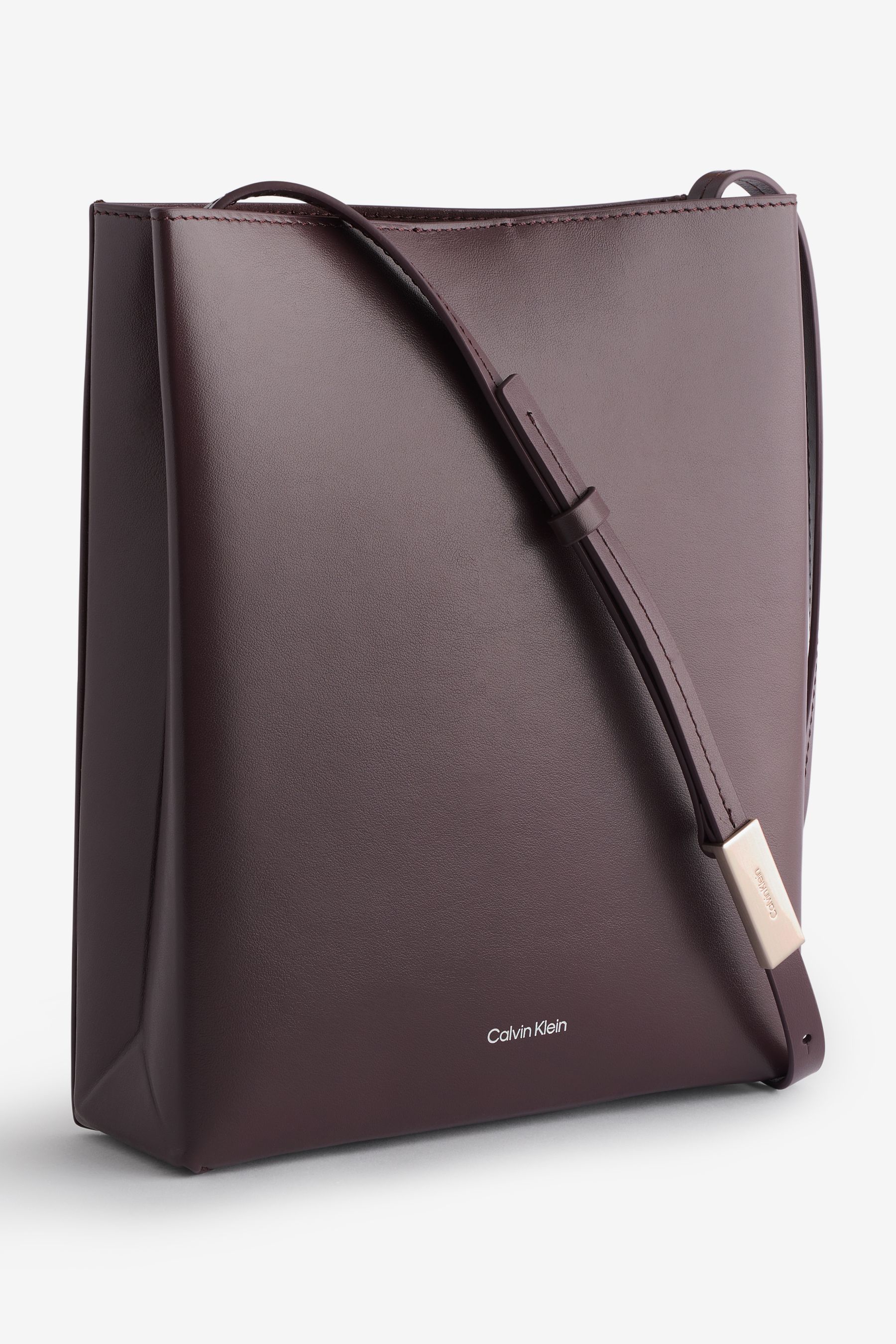 Buy Calvin Klein Brown Crossbody Leather Bag from Next Luxembourg
