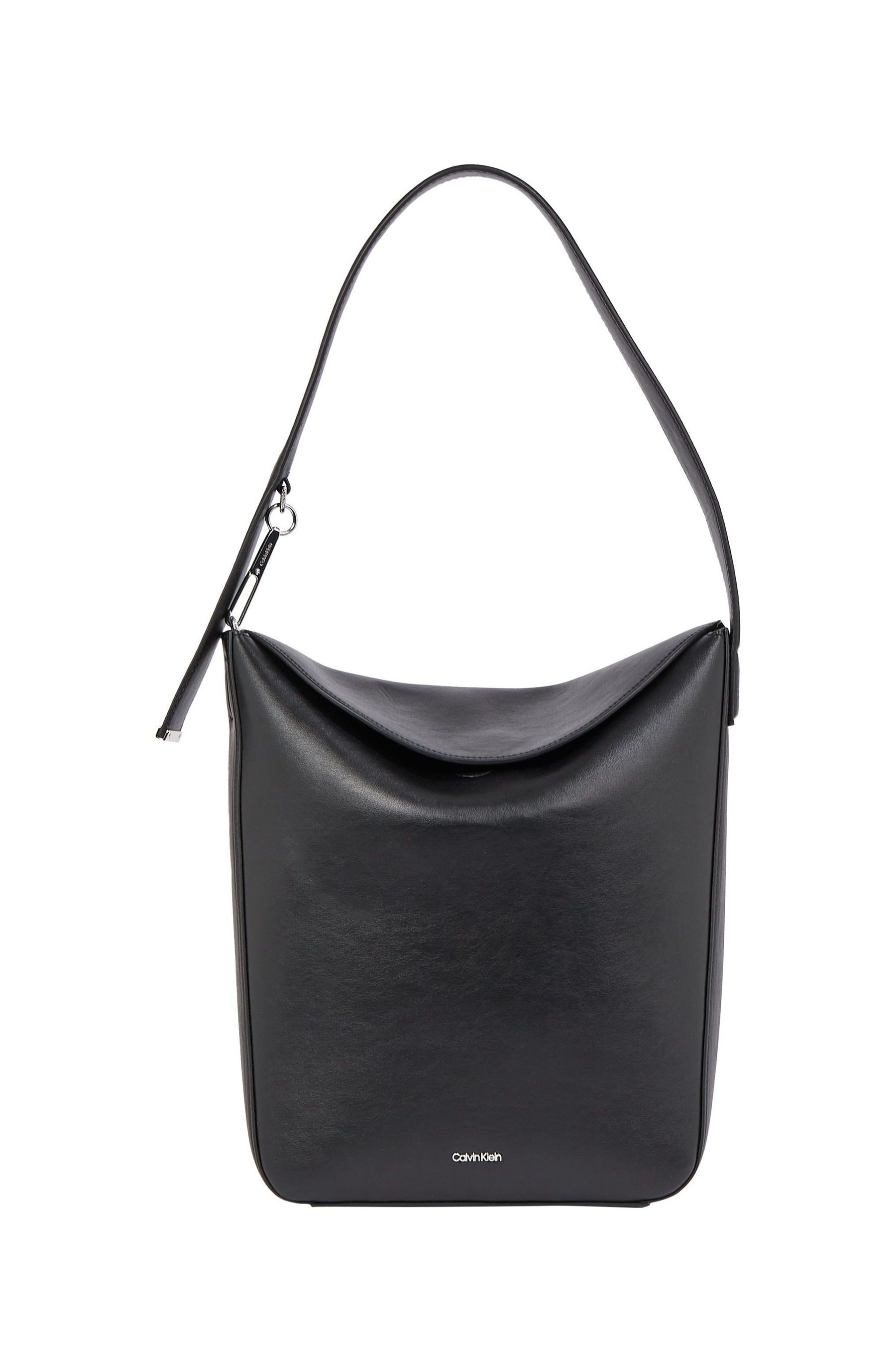 Buy Calvin Klein Black Soft Sculpt Bucket Bag from the Next UK online shop