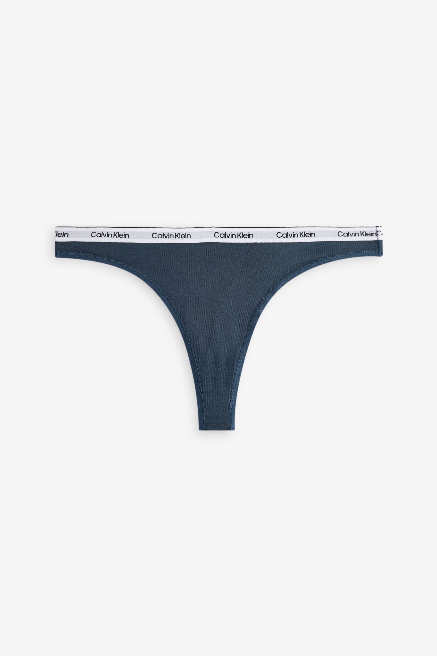 Buy Calvin Klein Blue Modern Logo Thong from Next Belgium