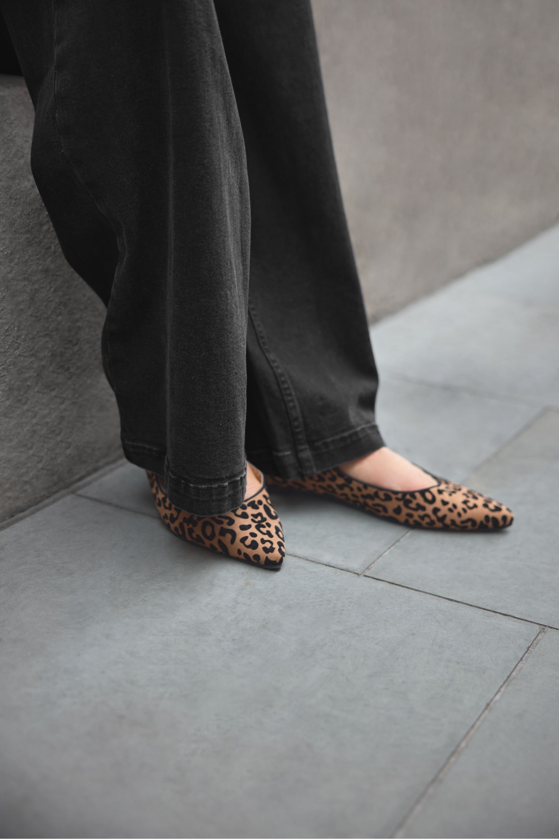 Long Tall Sally Brown Flat Point Mary Jane Shoes